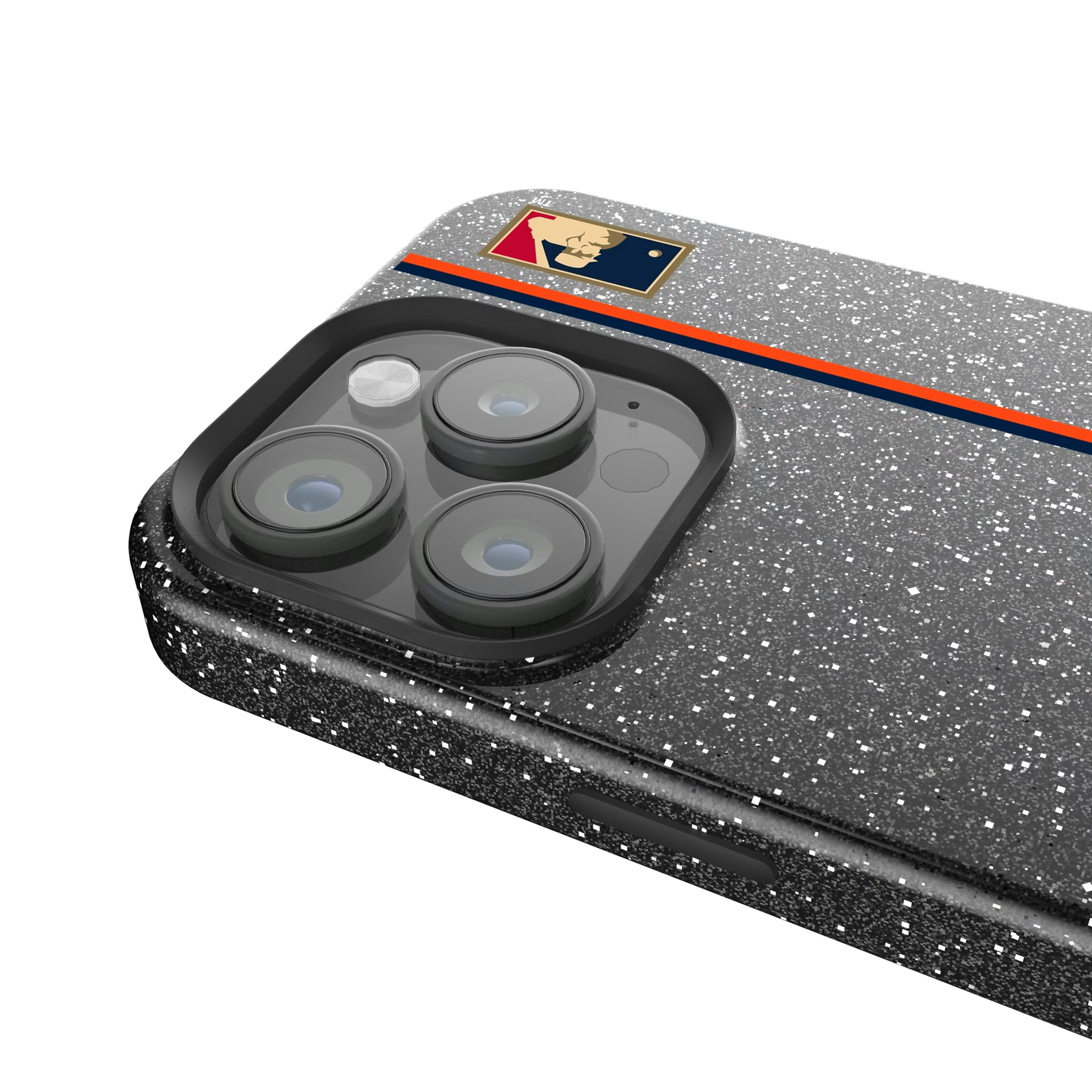 Houston Astros 1975-1981 - Cooperstown Collection Sidebar iPhone Bling Phone Case for Apple iPhone - Detail