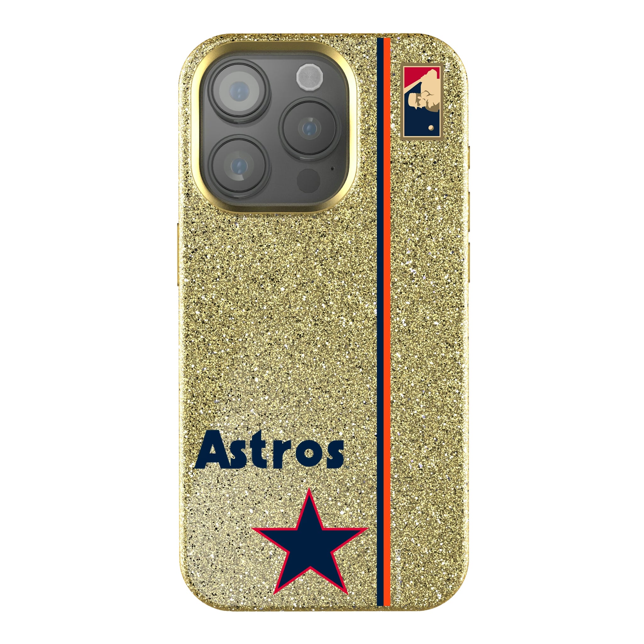 Houston Astros 1975-1981 - Cooperstown Collection Sidebar iPhone Bling Phone Case for Apple iPhone