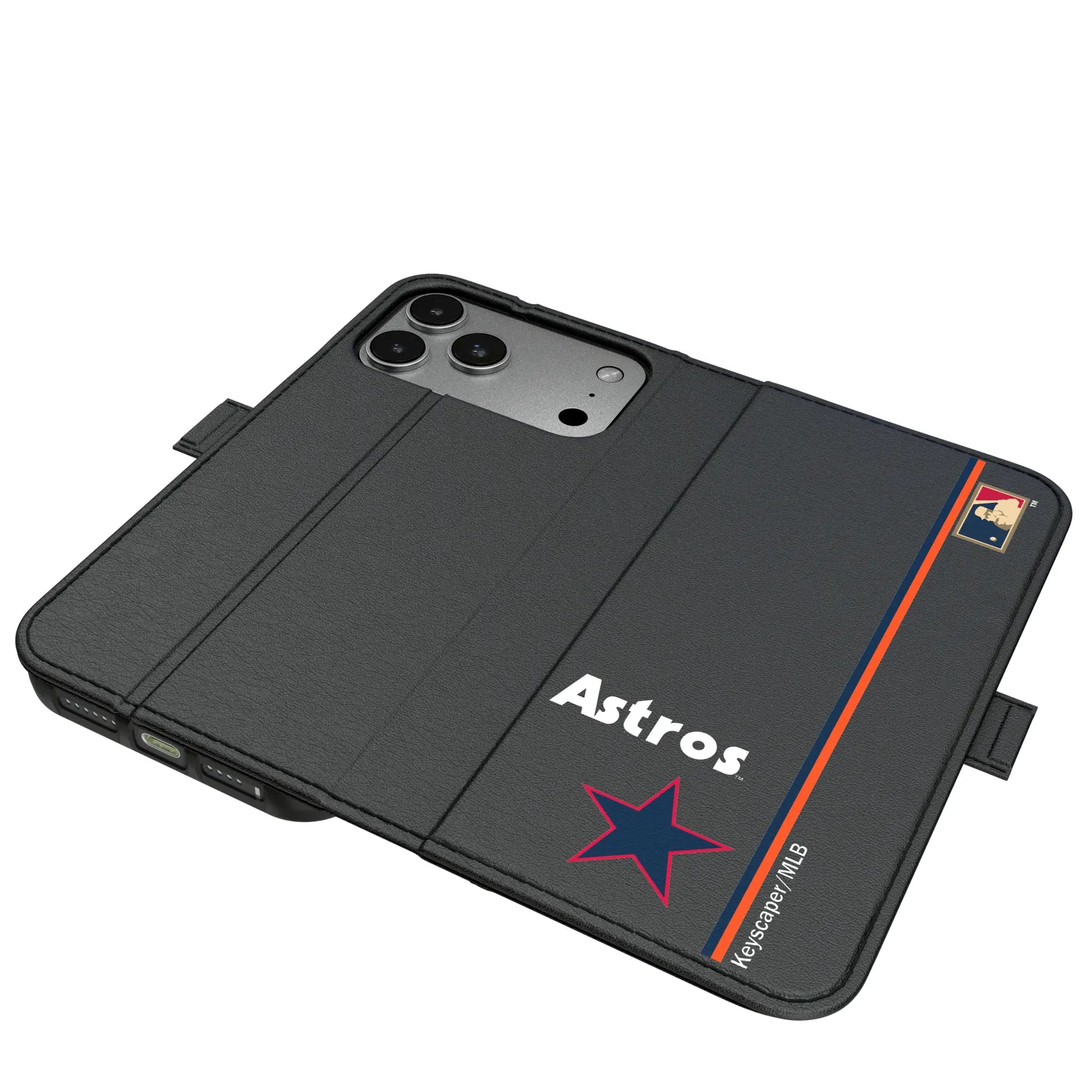 Houston Astros 1975-1981 - Cooperstown Collection Sidebar iPhone Folio Phone Case for Apple iPhone#Device_iPhone 17 Pro Max