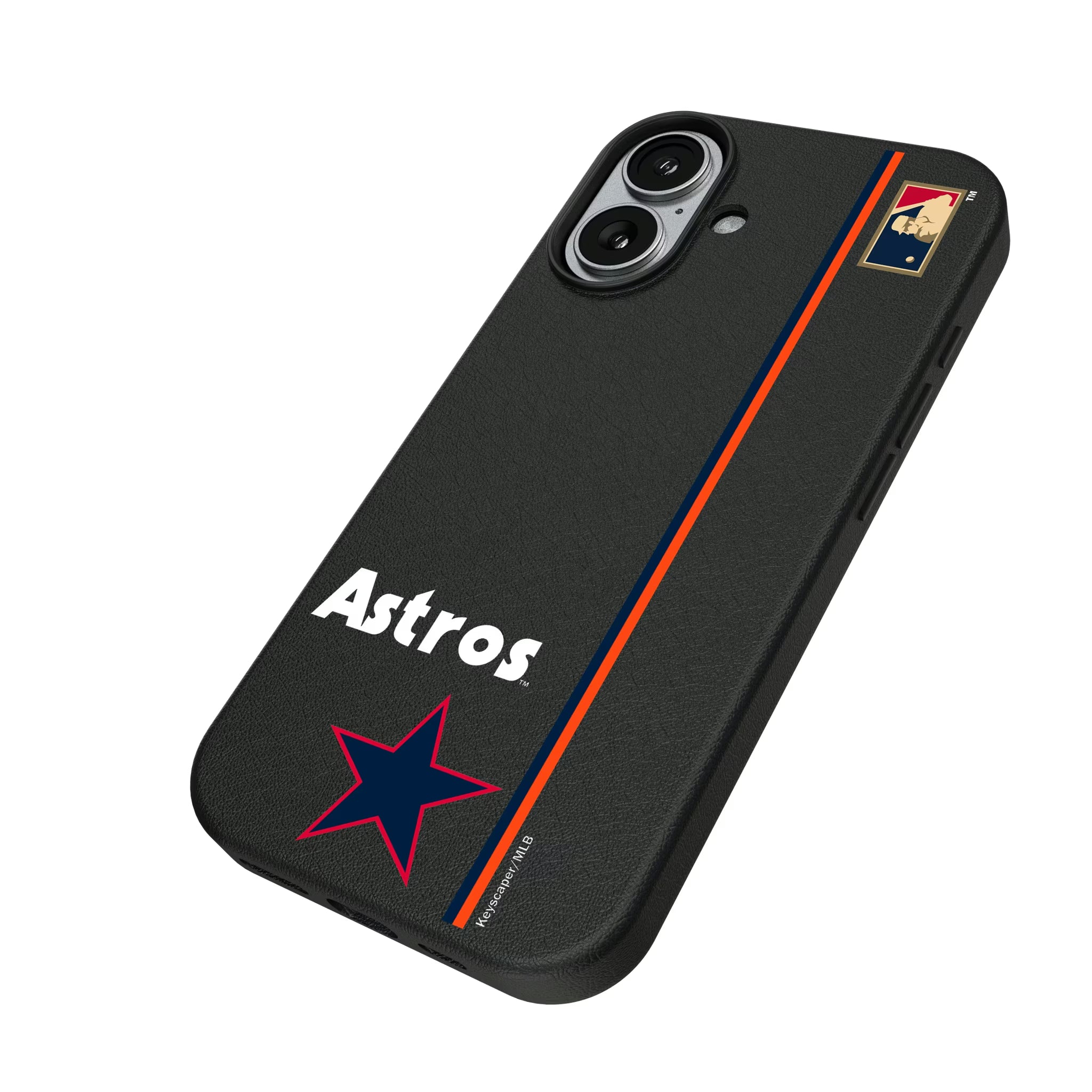 Houston Astros 1975-1981 - Cooperstown Collection Sidebar iPhone MagSafe Compatible Phone Case for Apple iPhone - Isometric View#Device_iPhone 17