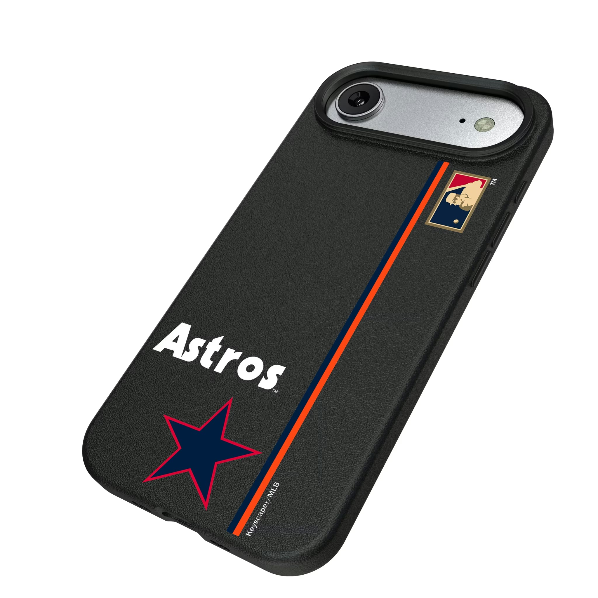 Houston Astros 1975-1981 - Cooperstown Collection Sidebar iPhone MagSafe Compatible Phone Case for Apple iPhone - Isometric View#Device_iPhone Air