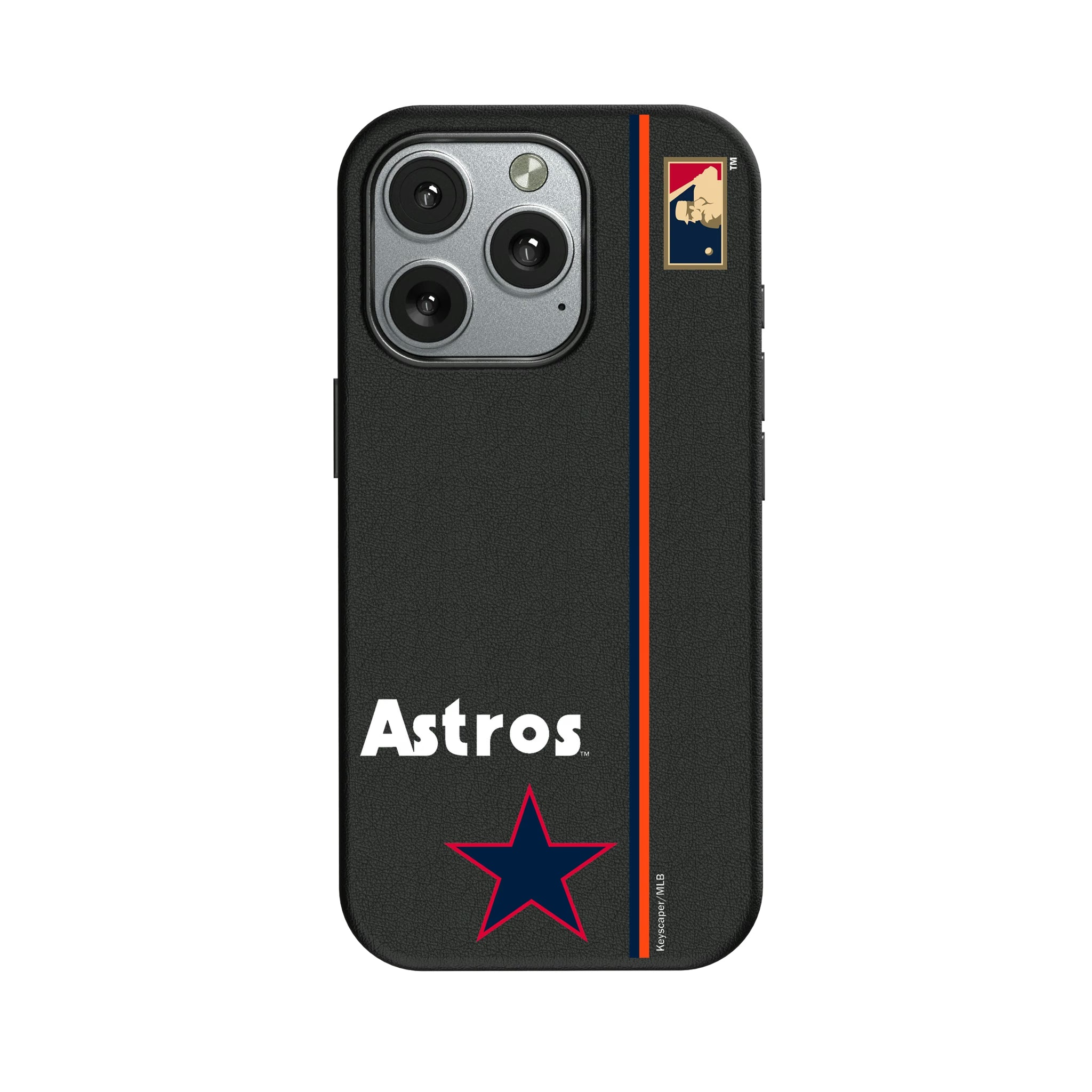 Houston Astros 1975-1981 - Cooperstown Collection Sidebar iPhone MagSafe Compatible Phone Case for Apple iPhone