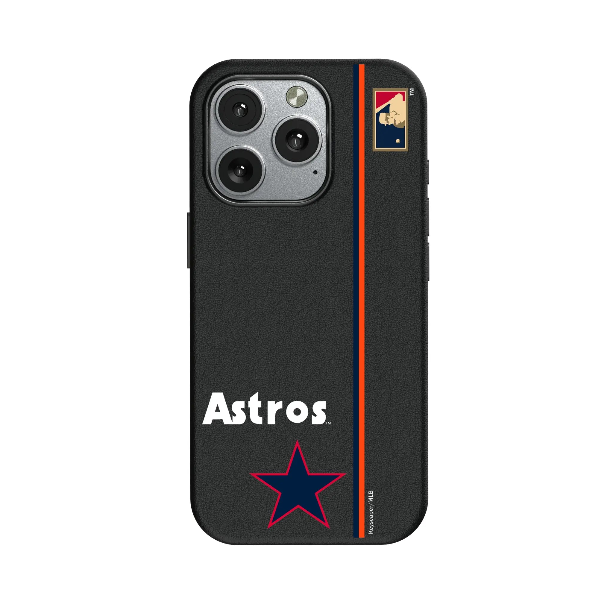 Houston Astros 1975-1981 - Cooperstown Collection Sidebar iPhone MagSafe Compatible Phone Case for Apple iPhone