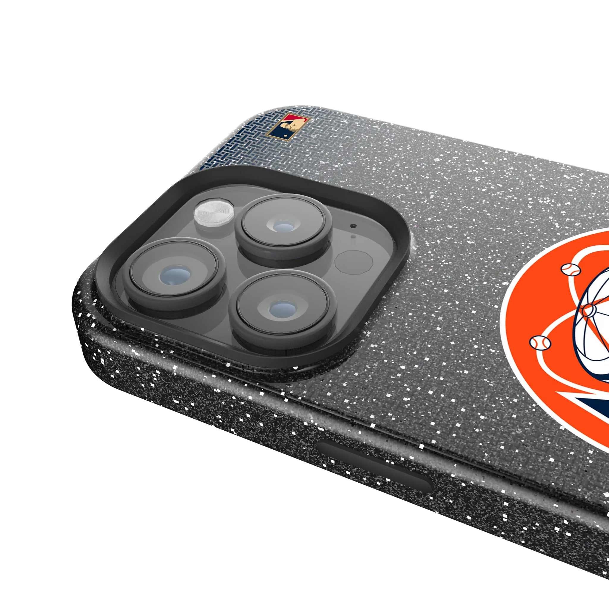 Houston Astros 1977-1993 - Cooperstown Collection Linen iPhone Bling Phone Case for Apple iPhone - Detail