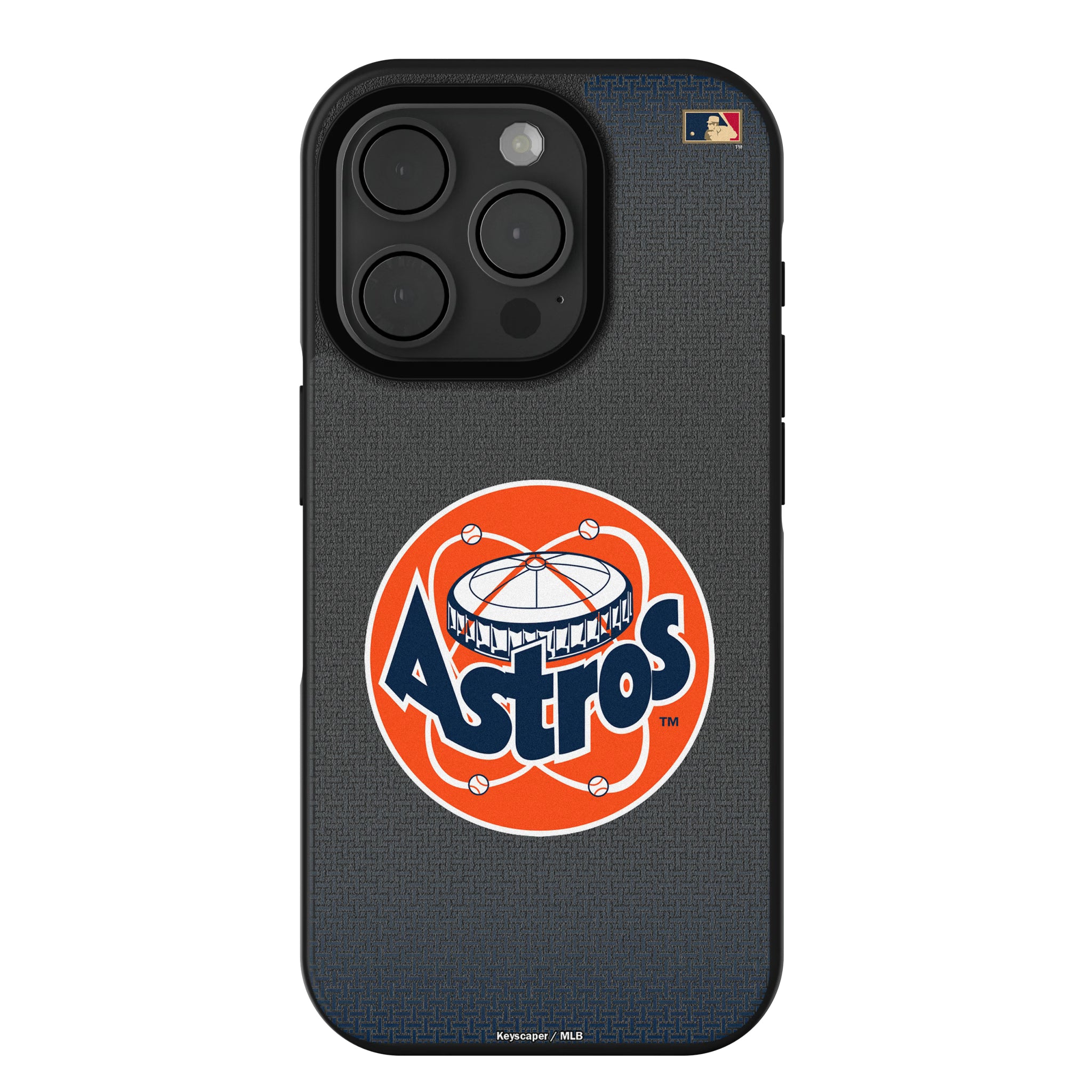 Houston Astros 1977-1993 - Cooperstown Collection Linen iPhone Bump Phone Case for Apple iPhone