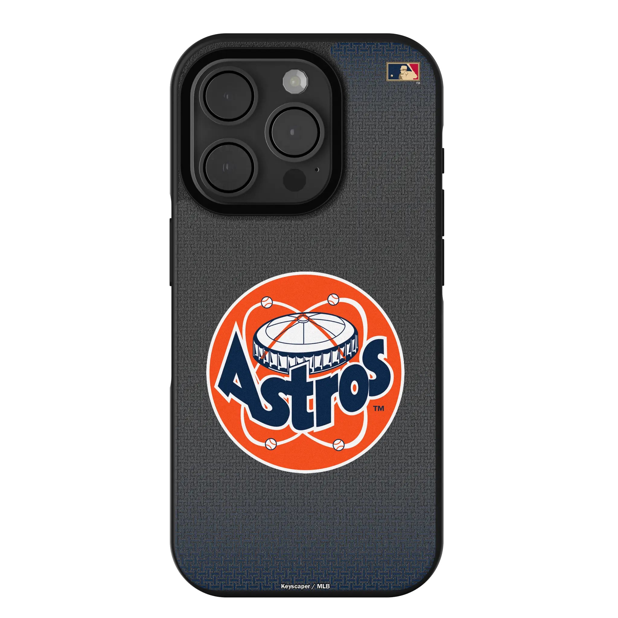 Houston Astros 1977-1993 - Cooperstown Collection Linen iPhone Bump Phone Case for Apple iPhone
