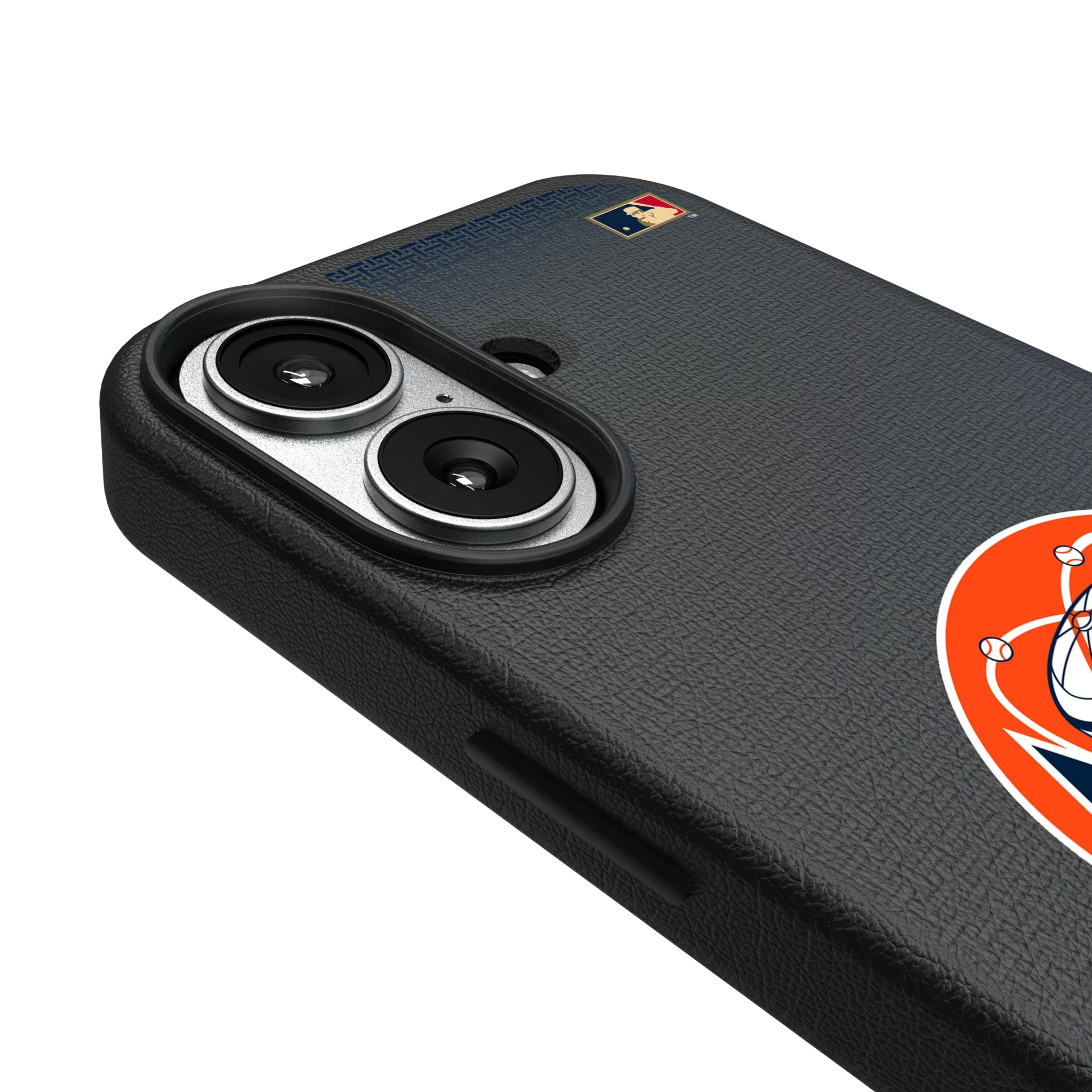 Houston Astros 1977-1993 - Cooperstown Collection Linen iPhone MagSafe Compatible Phone Case for Apple iPhone - Detail#Device_iPhone 17