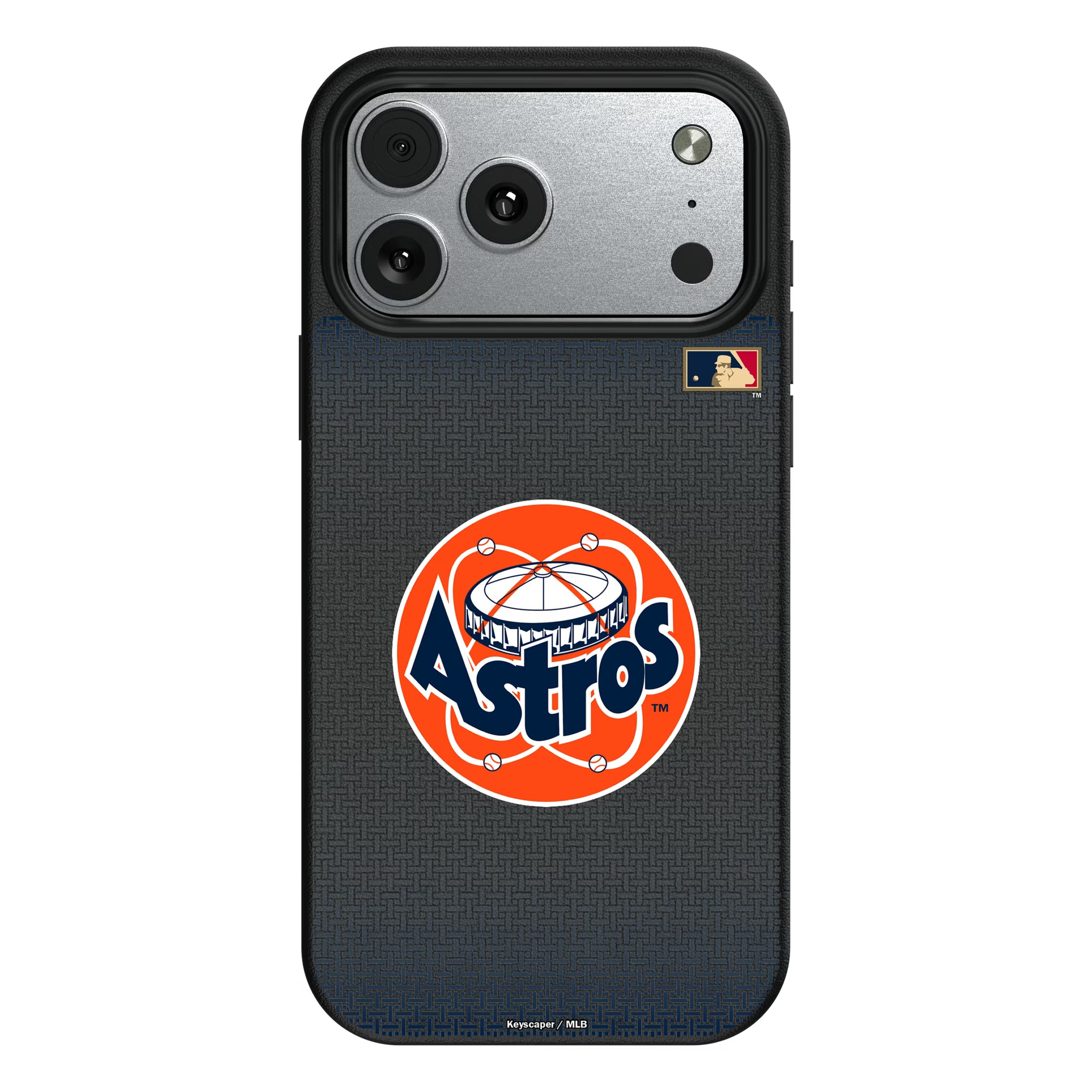 Houston Astros 1977-1993 - Cooperstown Collection Linen iPhone MagSafe Compatible Phone Case for Apple iPhone#Device_iPhone 17 Pro Max