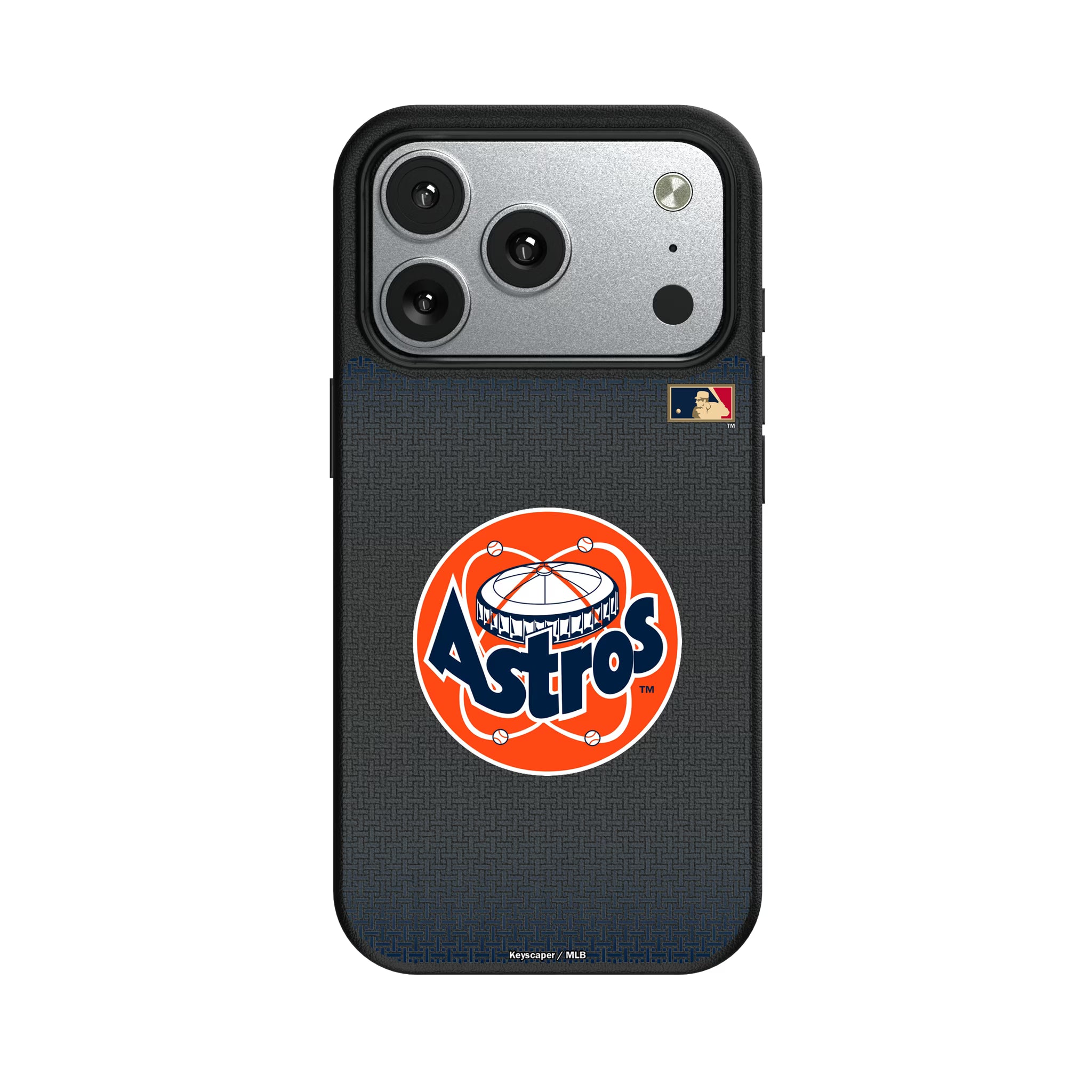 Houston Astros 1977-1993 - Cooperstown Collection Linen iPhone MagSafe Compatible Phone Case for Apple iPhone#Device_iPhone 17 Pro