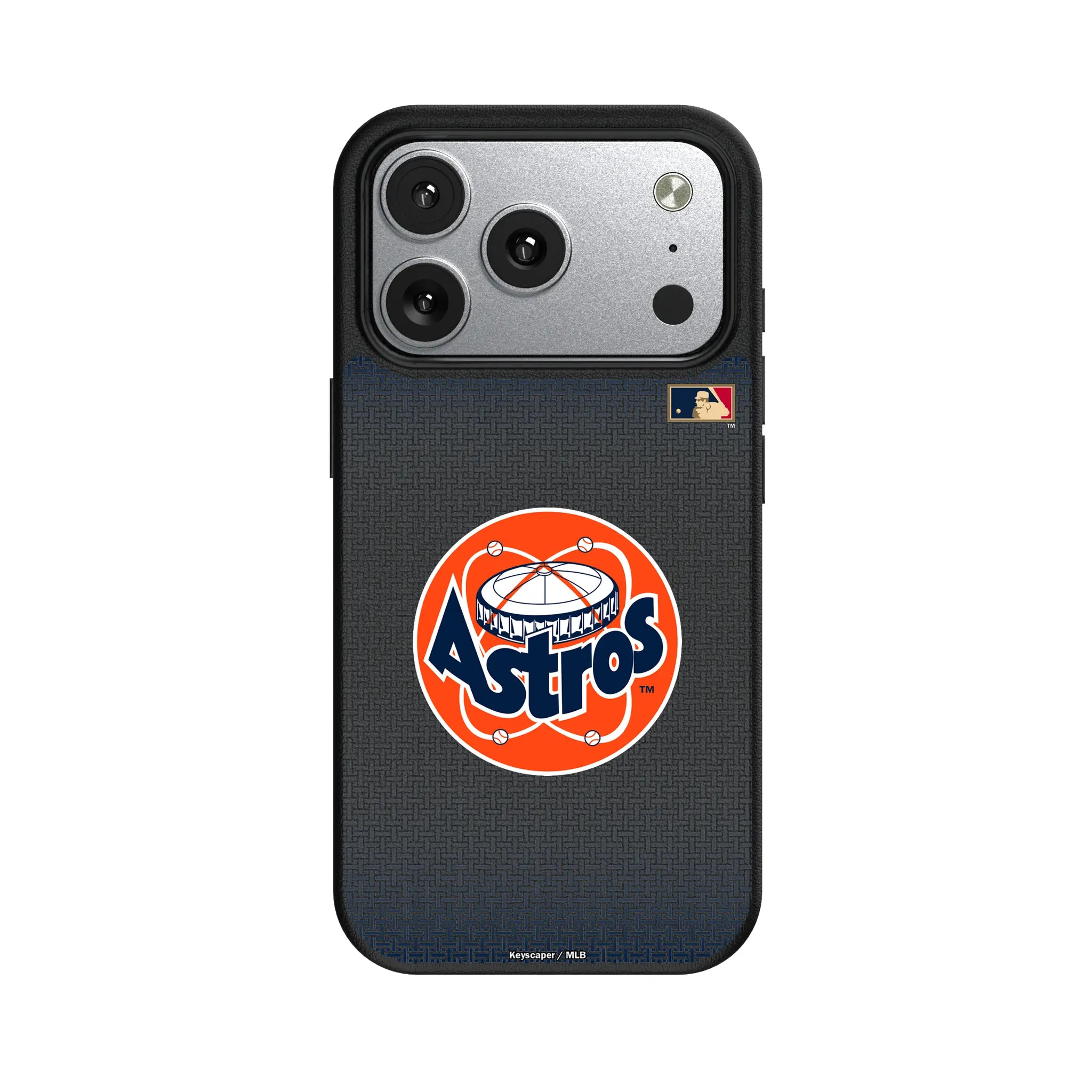 Houston Astros 1977-1993 - Cooperstown Collection Linen iPhone MagSafe Compatible Phone Case for Apple iPhone#Device_iPhone 17 Pro