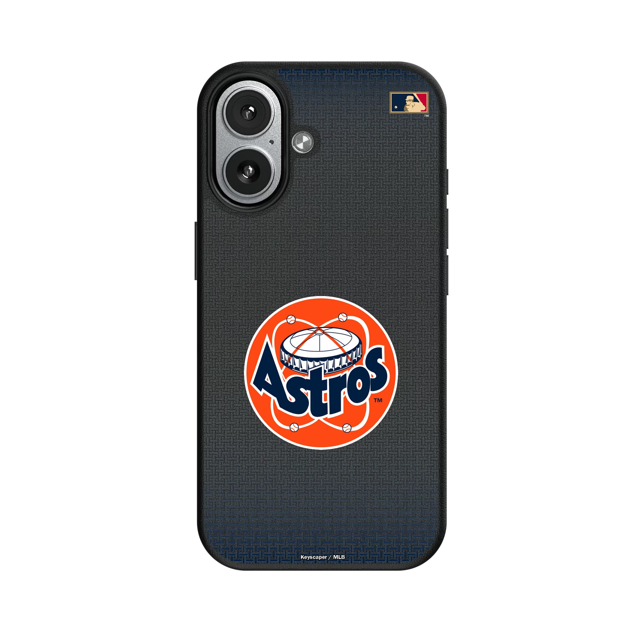 Houston Astros 1977-1993 - Cooperstown Collection Linen iPhone MagSafe Compatible Phone Case for Apple iPhone#Device_iPhone 17