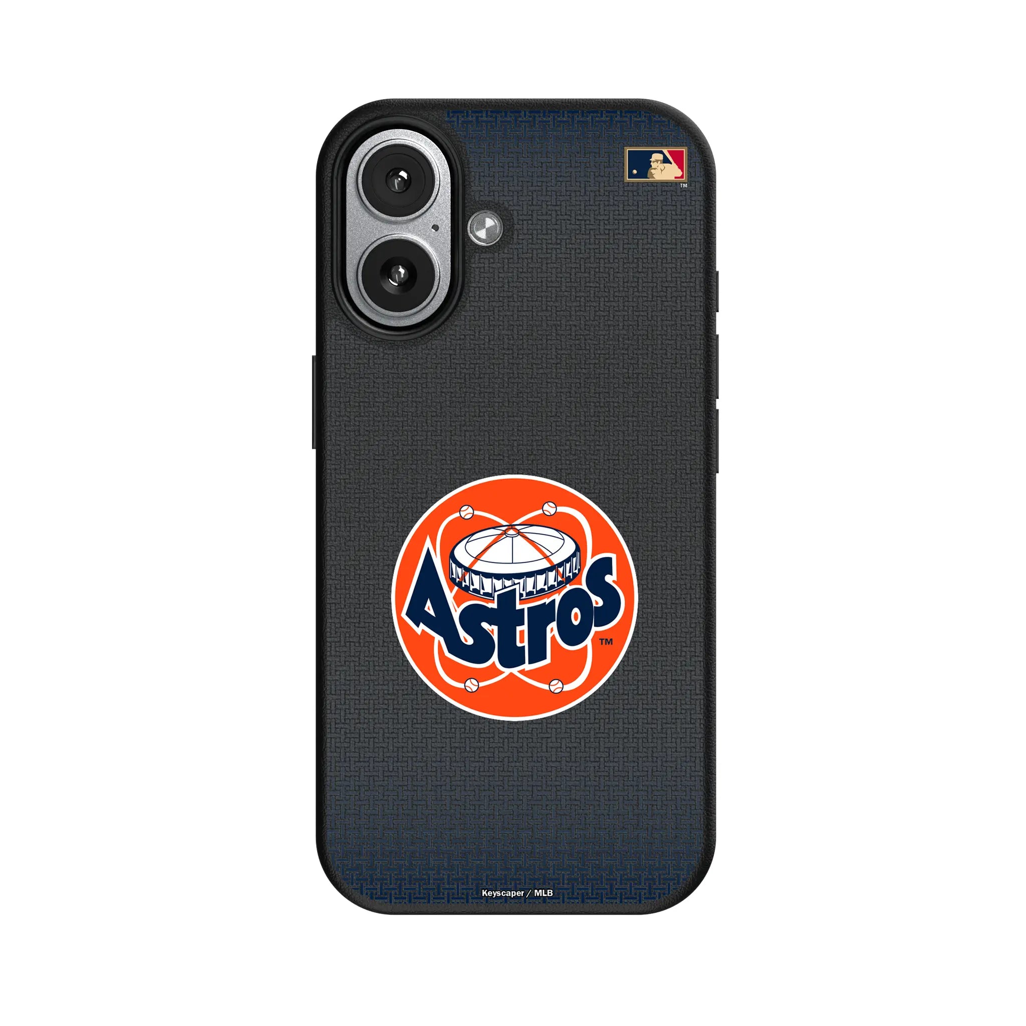 Houston Astros 1977-1993 - Cooperstown Collection Linen iPhone MagSafe Compatible Phone Case for Apple iPhone#Device_iPhone 17