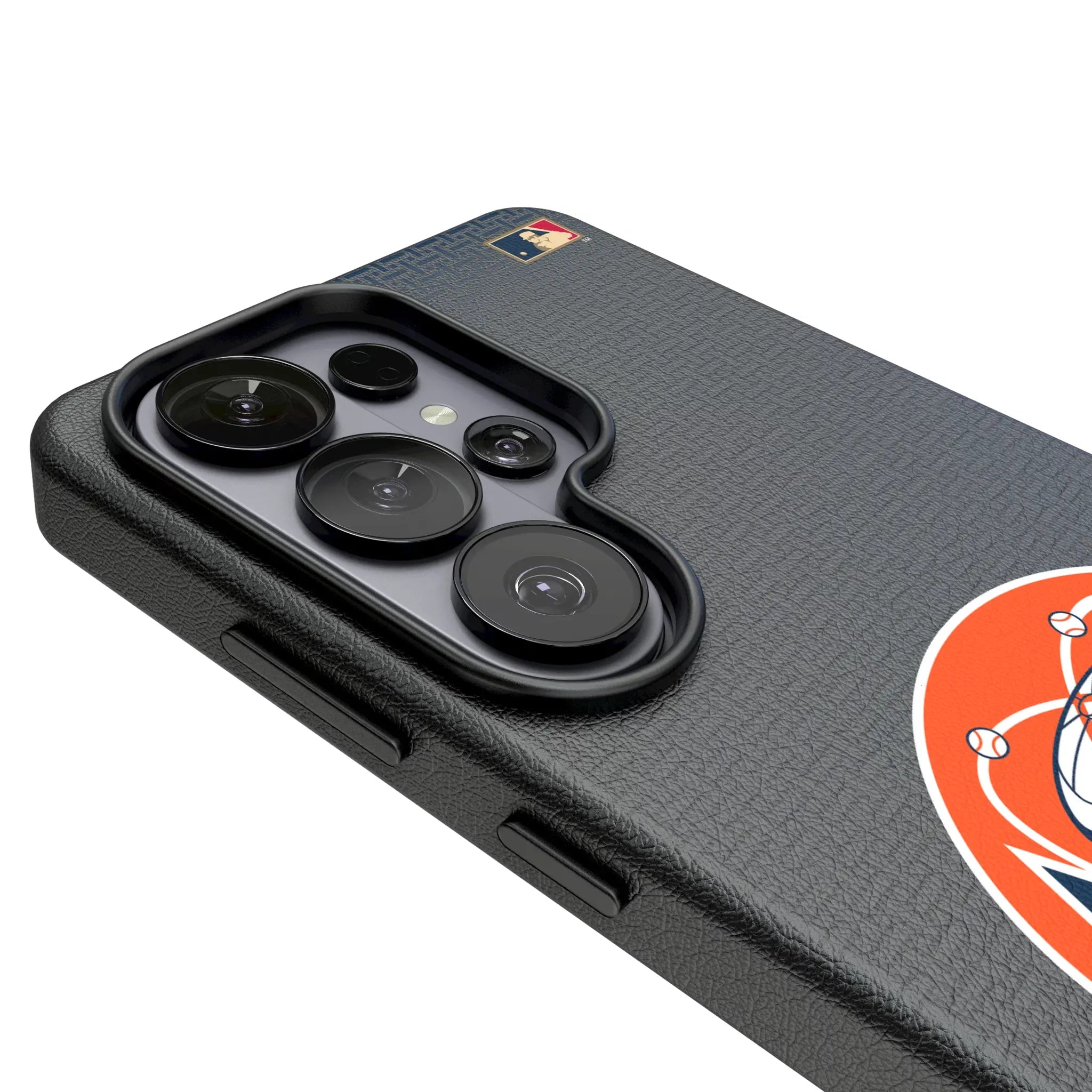 Houston Astros 1977-1993 - Cooperstown Collection Linen Galaxy MagSafe Compatible Phone Case for Samsung Galaxy - Detail#Device_Galaxy S26 Ultra