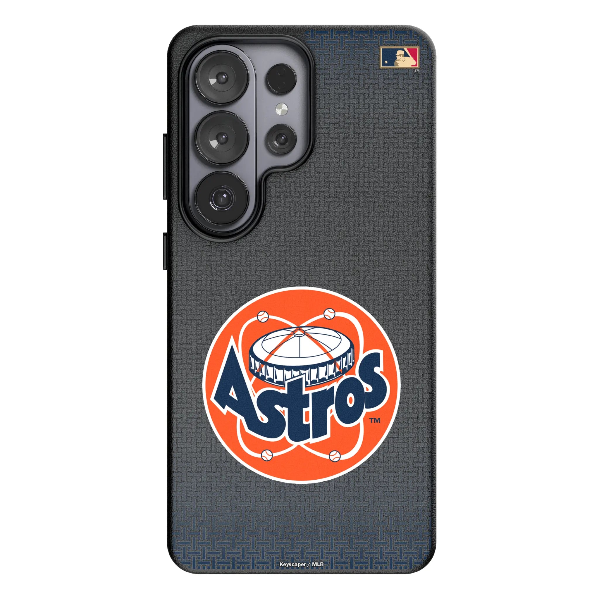 Houston Astros 1977-1993 - Cooperstown Collection Linen Galaxy MagSafe Compatible Phone Case for Samsung Galaxy#Device_Galaxy S26 Ultra