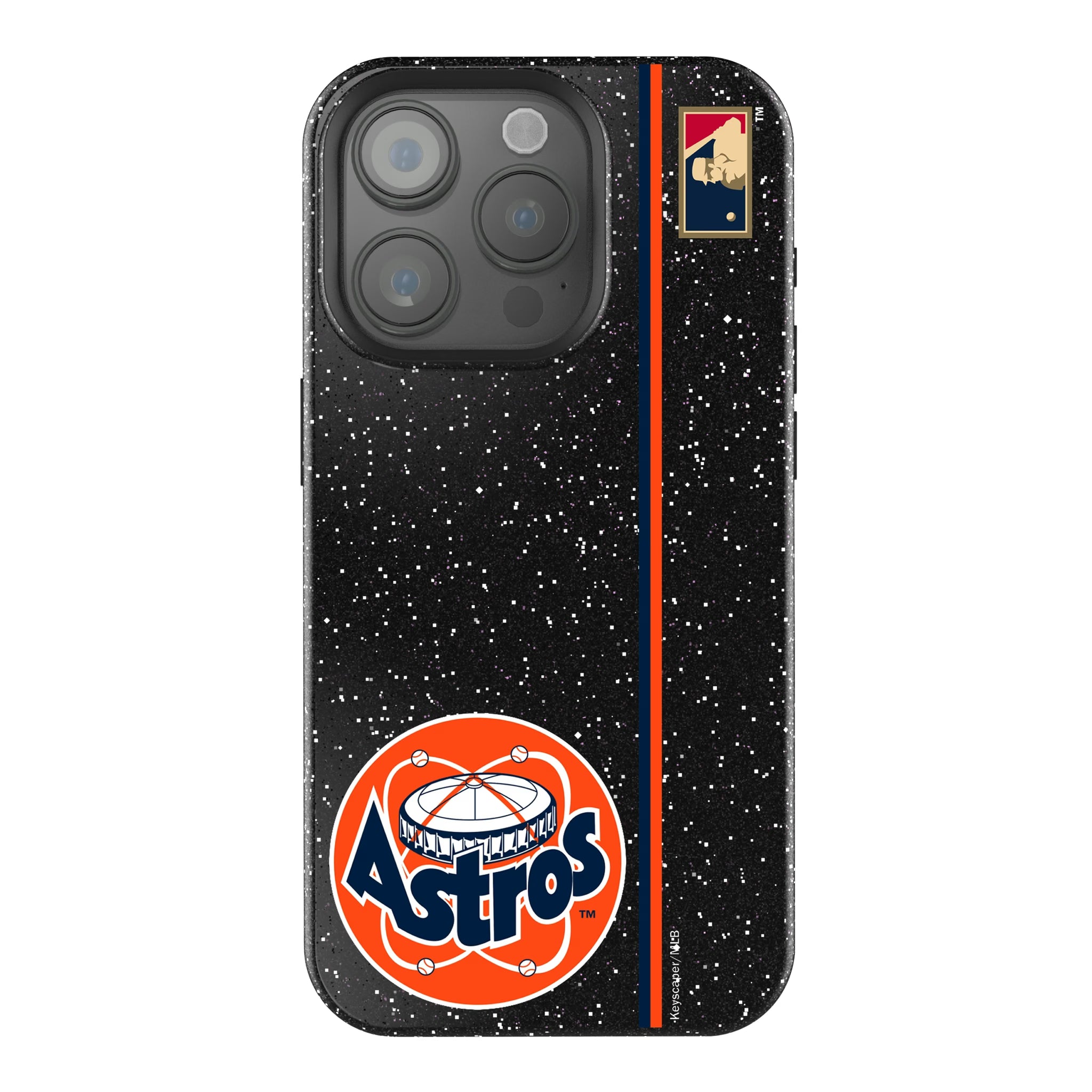 Houston Astros 1977-1993 - Cooperstown Collection Sidebar iPhone Bling Phone Case for Apple iPhone