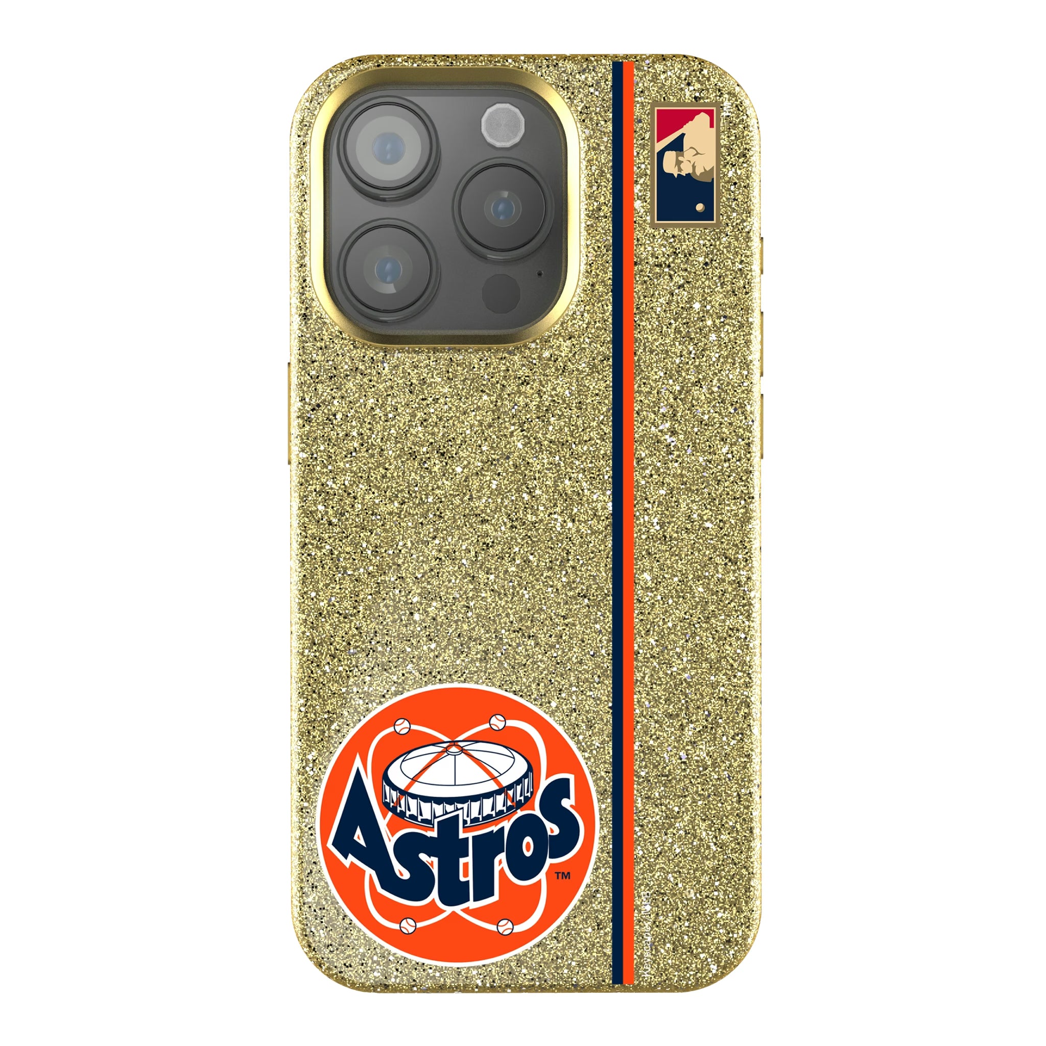 Houston Astros 1977-1993 - Cooperstown Collection Sidebar iPhone Bling Phone Case for Apple iPhone