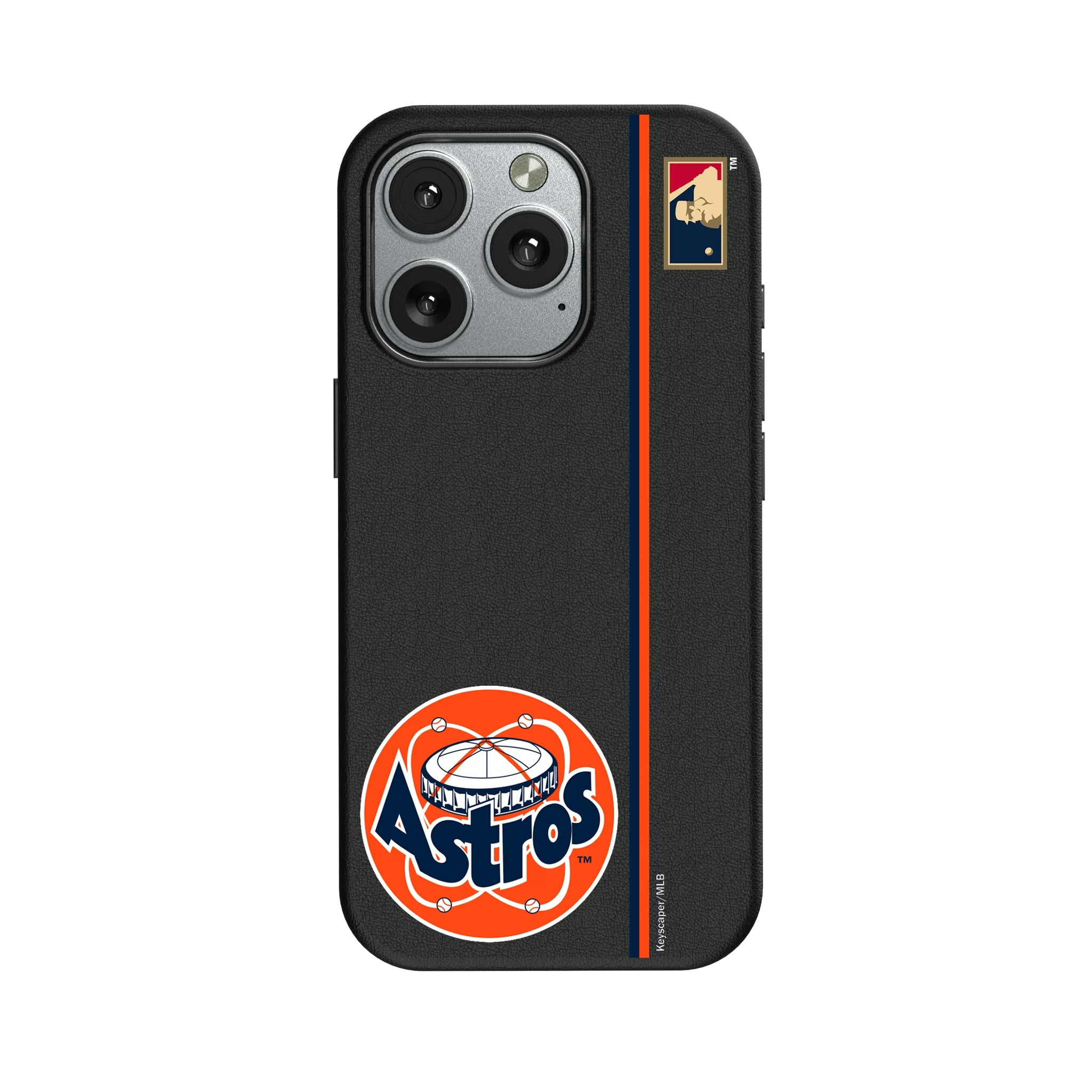 Houston Astros 1977-1993 - Cooperstown Collection Sidebar iPhone MagSafe Compatible Phone Case for Apple iPhone