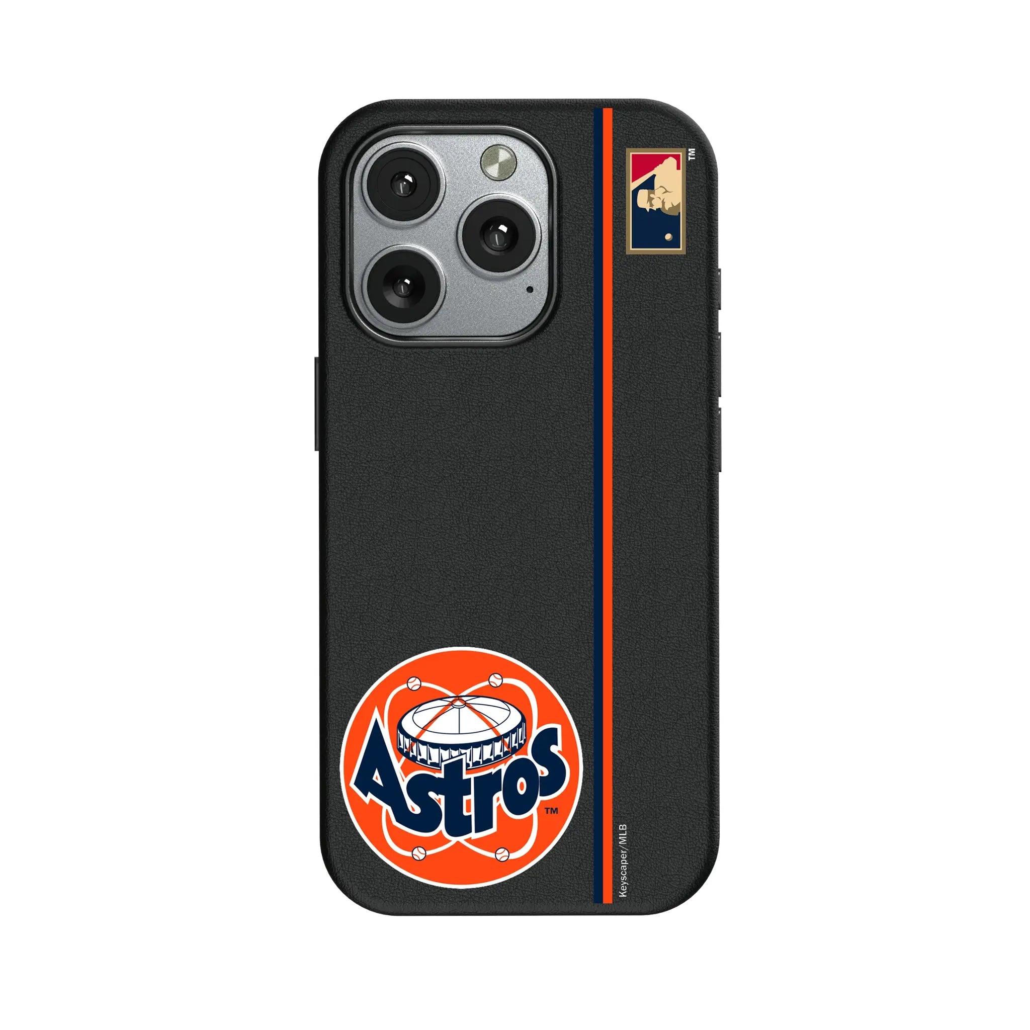 Houston Astros 1977-1993 - Cooperstown Collection Sidebar iPhone MagSafe Compatible Phone Case for Apple iPhone