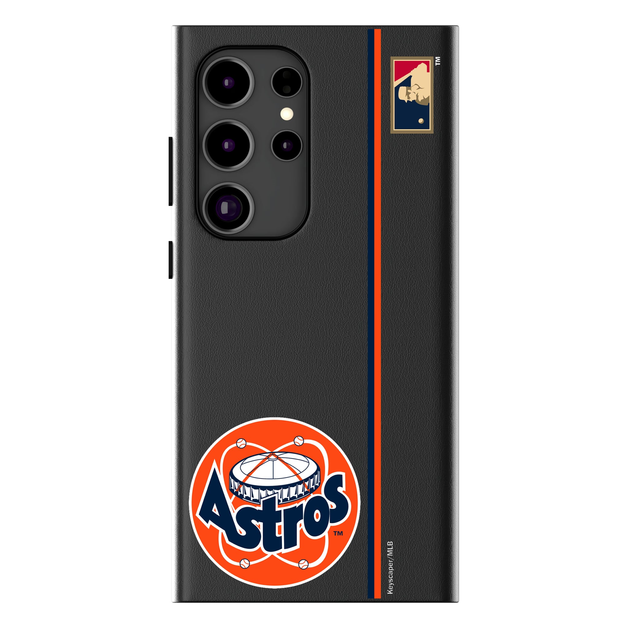 Houston Astros 1977-1993 - Cooperstown Collection Sidebar Galaxy MagSafe Compatible Phone Case for Samsung Galaxy