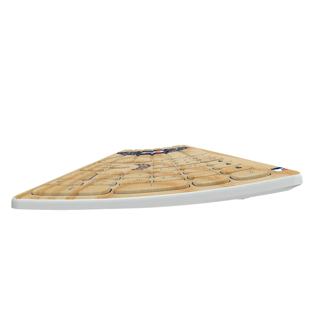 Houston Astros Baseball Bat KKB605 Curved Wireless Keyboard
