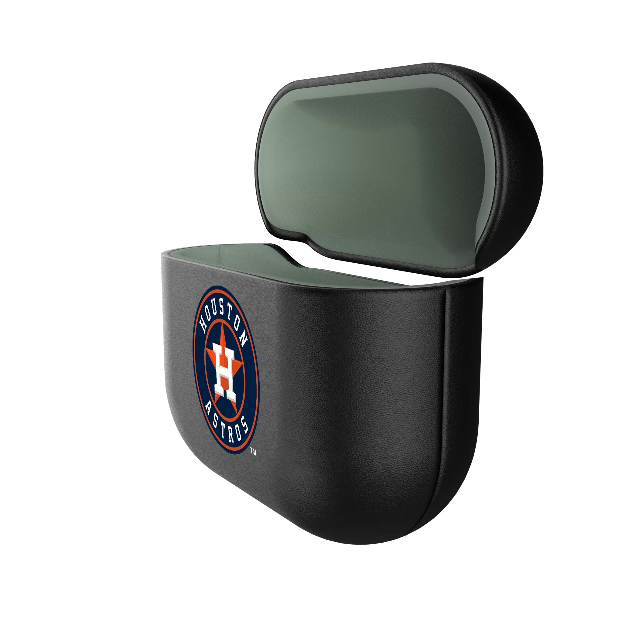 Houston Astros Insignia AirPods AirPod Case Cover - Isometric View#Device_AirPods 4