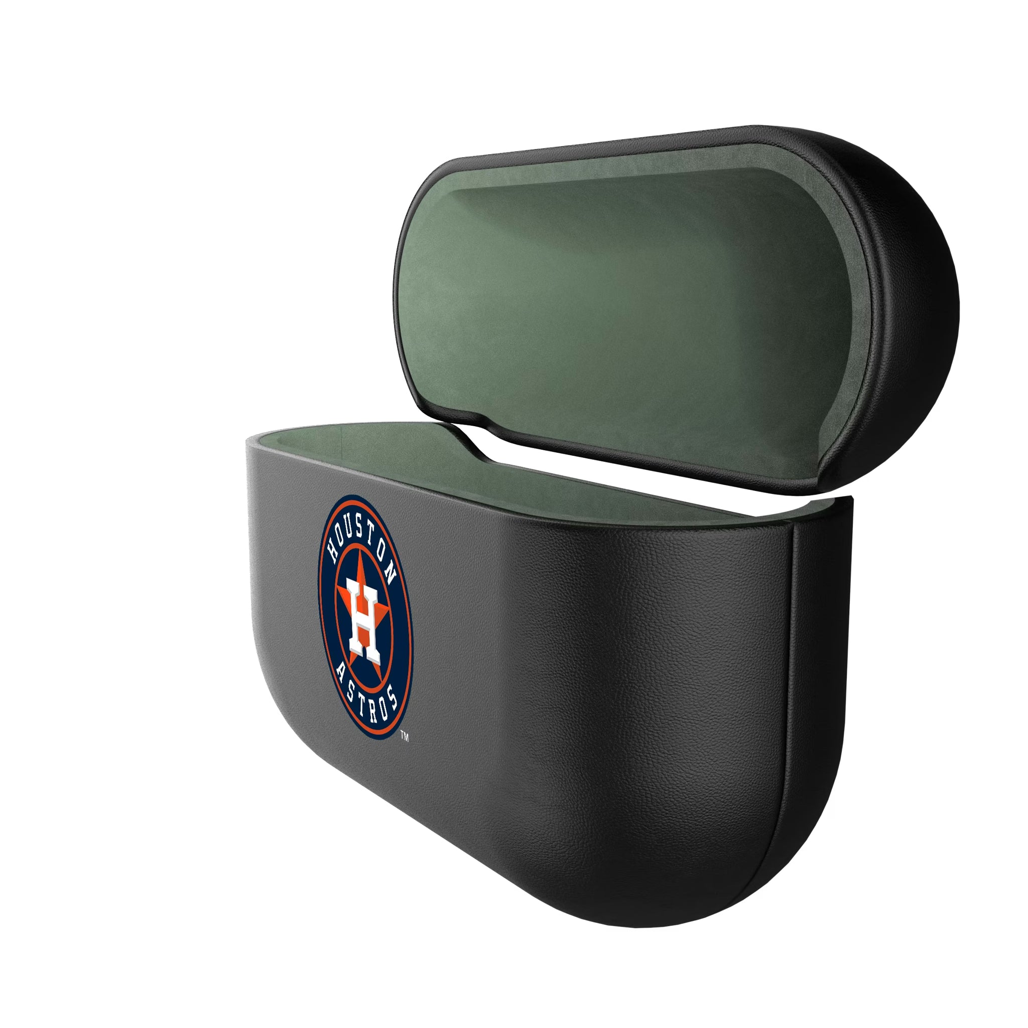 Houston Astros Insignia AirPods AirPod Case Cover - Isometric View#Device_AirPods Pro 1st Gen