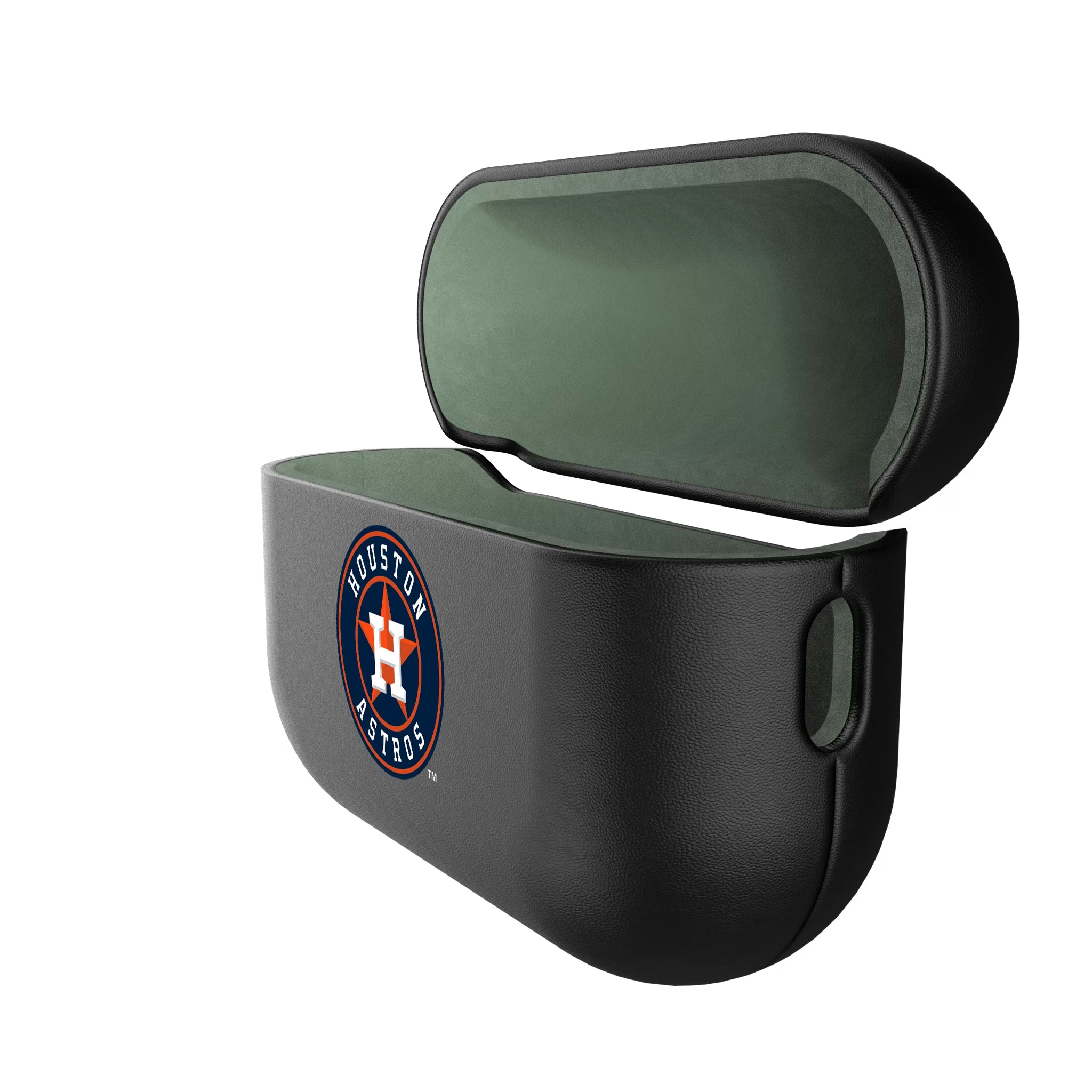 Houston Astros Insignia AirPods AirPod Case Cover - Isometric View#Device_AirPods Pro 2nd Gen