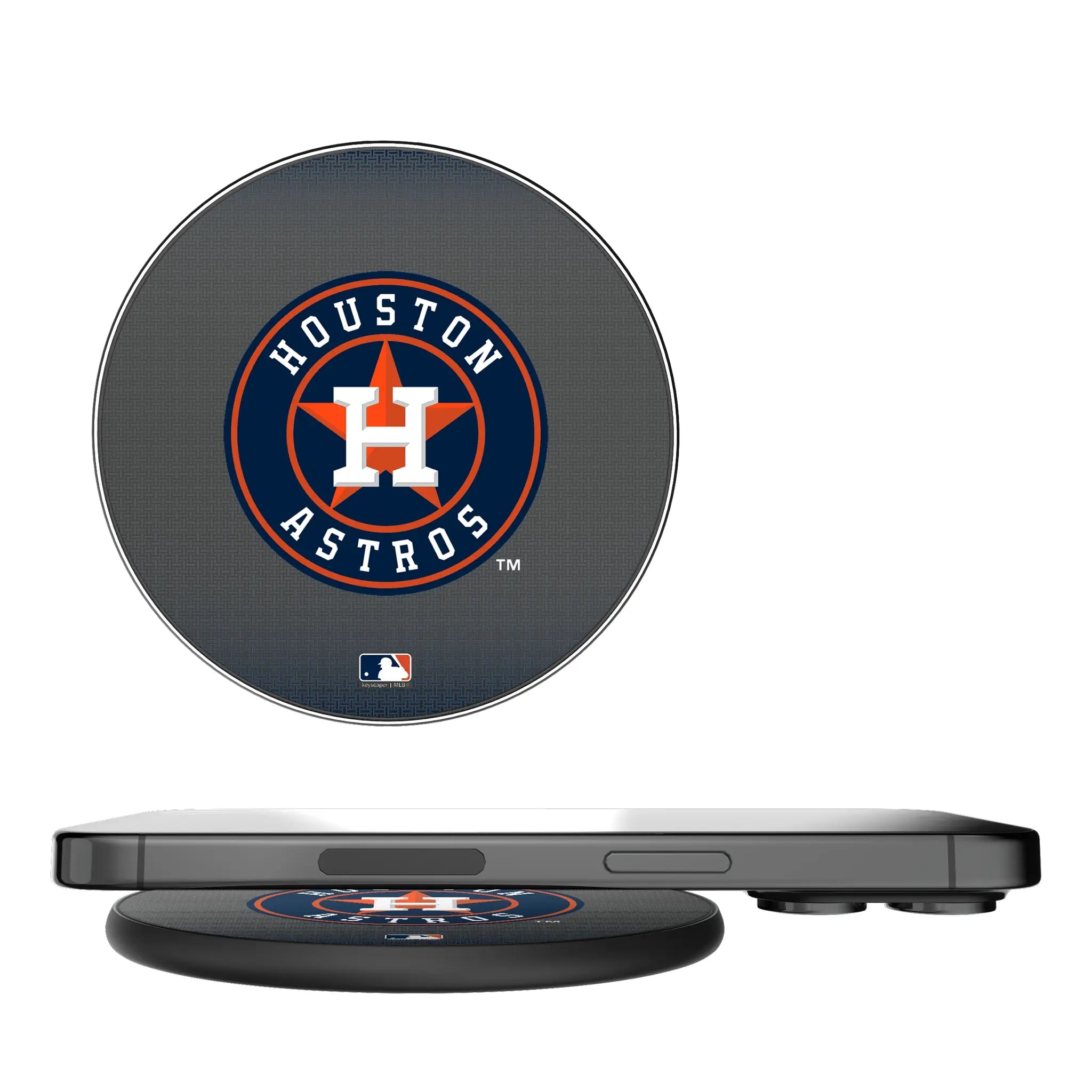 Houston Astros Linen 15-Watt Wireless Charger