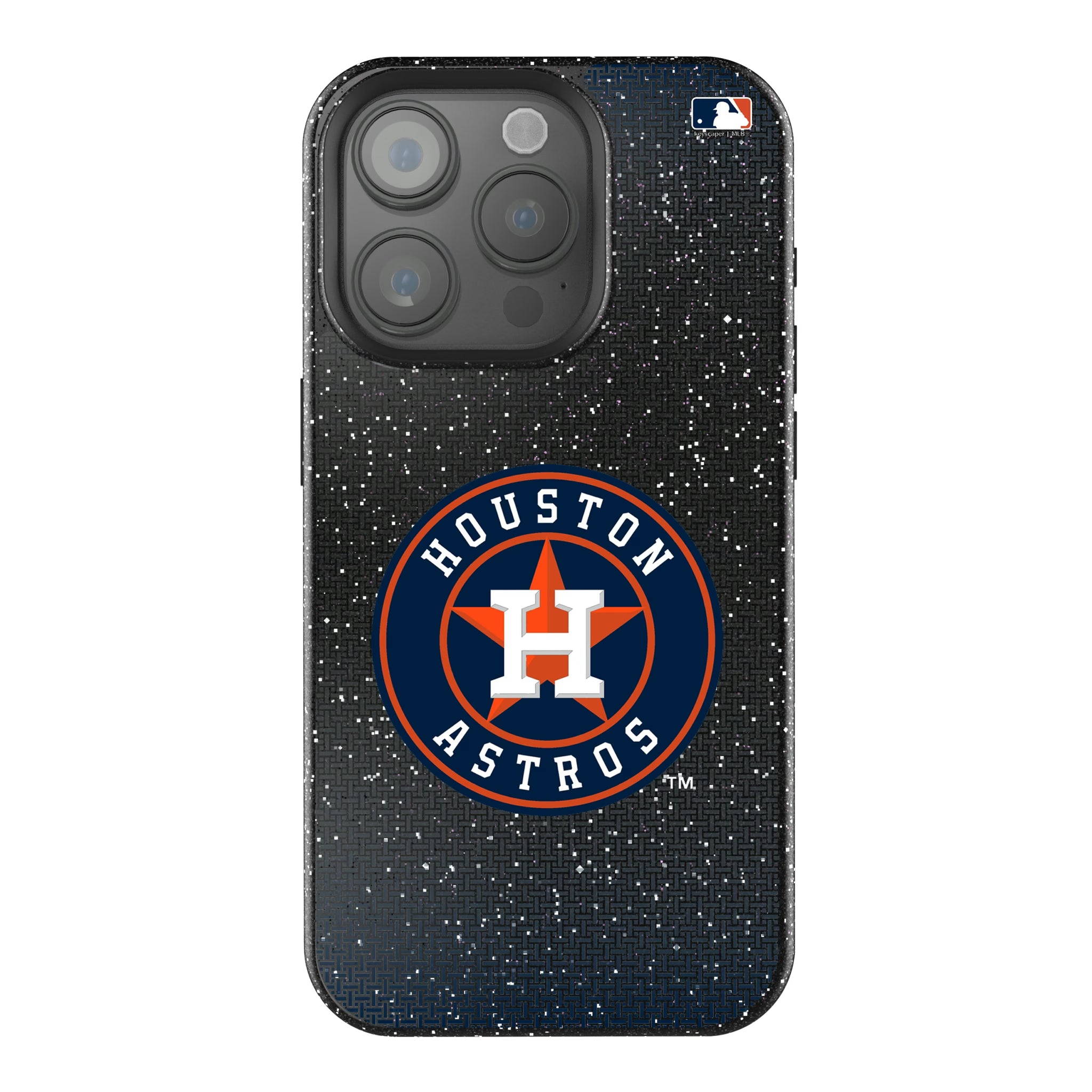 Houston Astros Linen iPhone Bling Phone Case for Apple iPhone