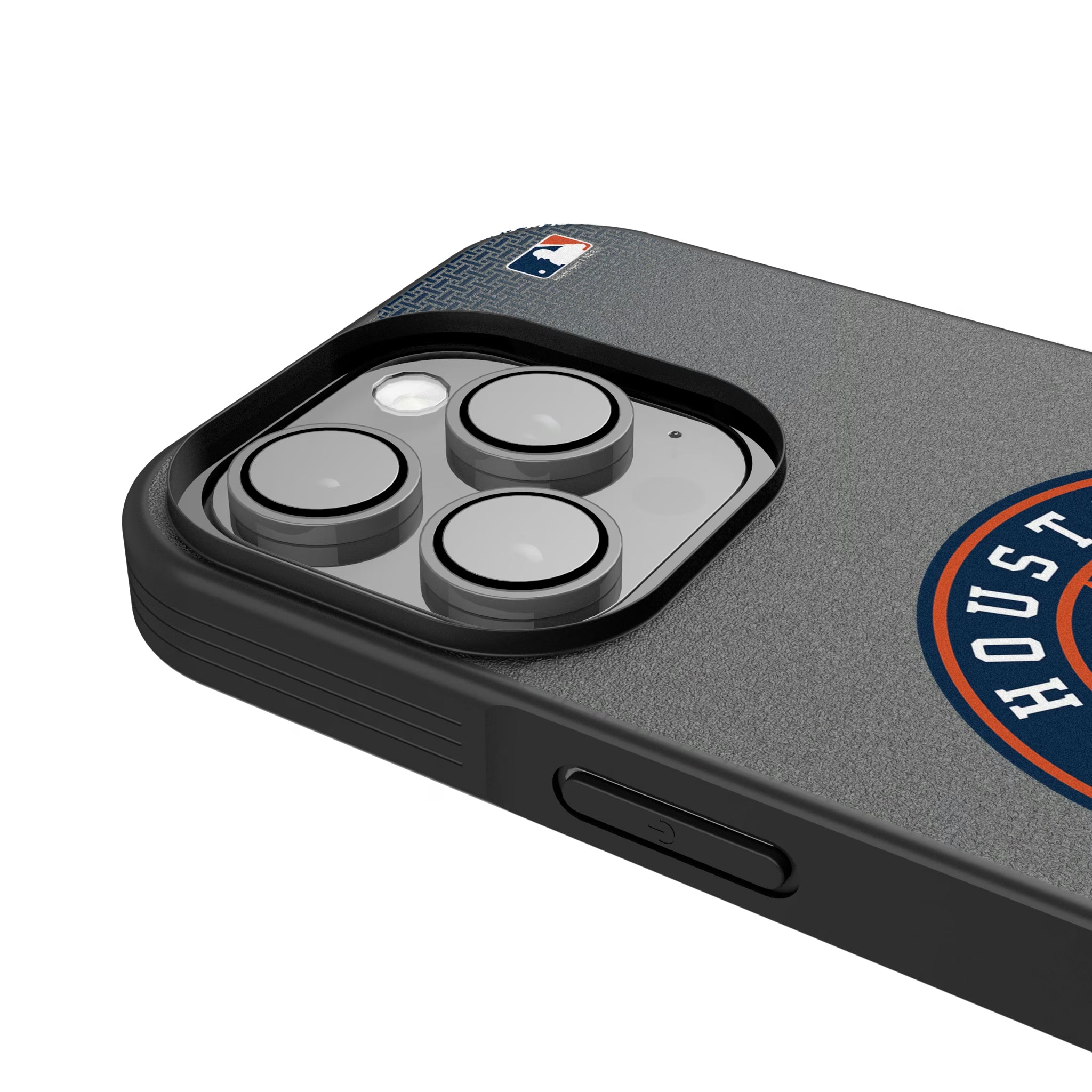 Houston Astros Linen iPhone Bump Phone Case for Apple iPhone - Detail