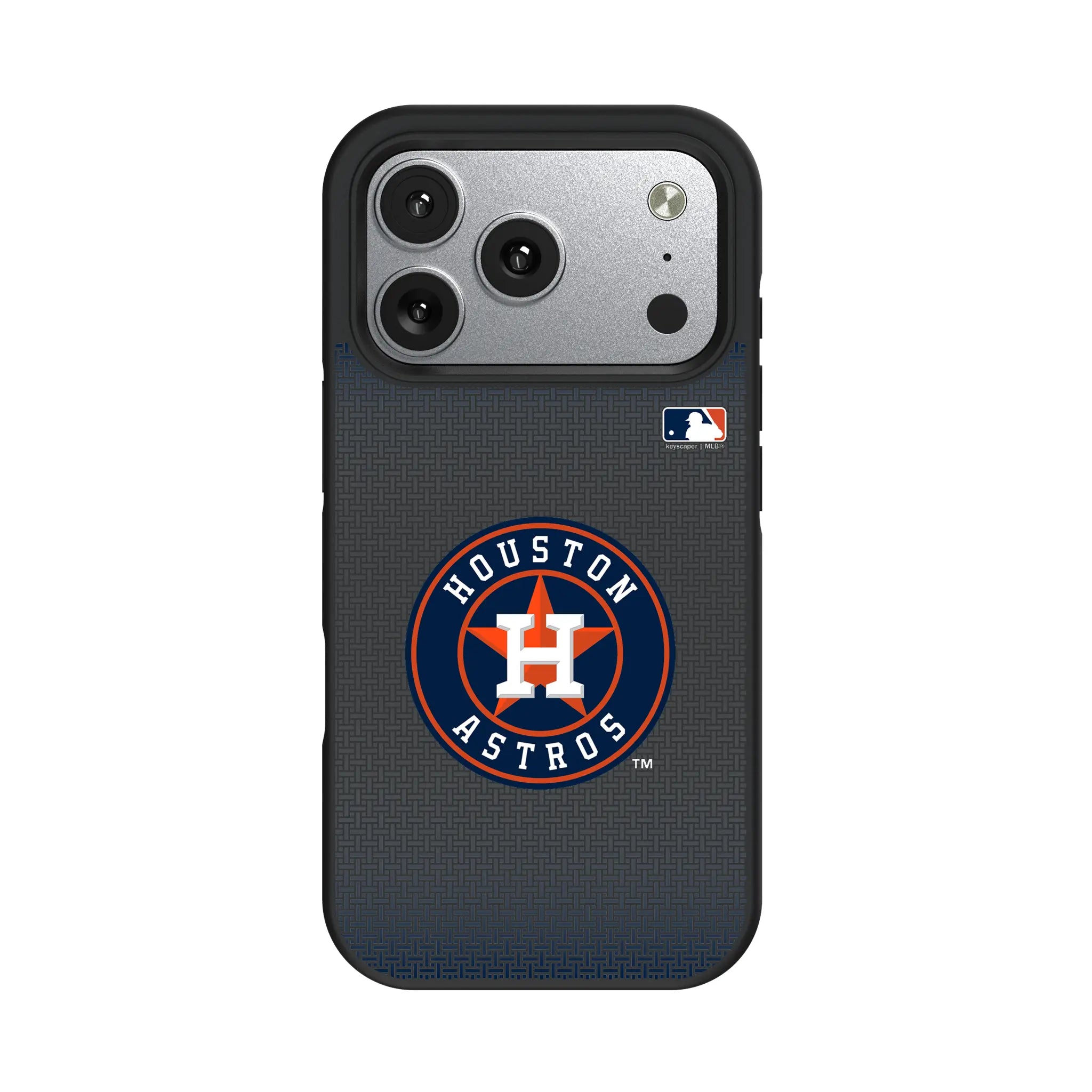 Houston Astros Linen iPhone Bump Phone Case for Apple iPhone#Device_iPhone 17 Pro
