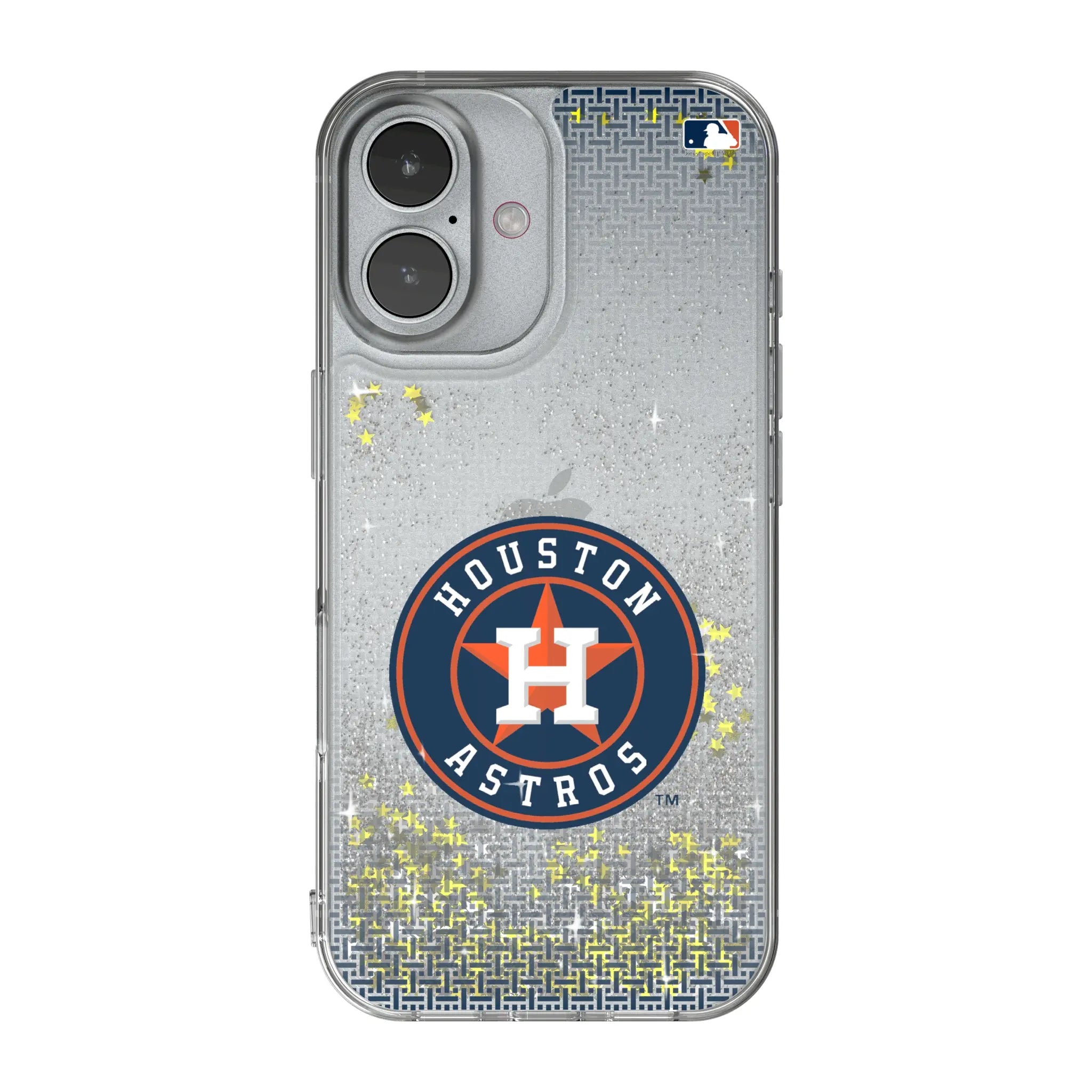 Houston Astros Linen iPhone Glitter Phone Case for Apple iPhone