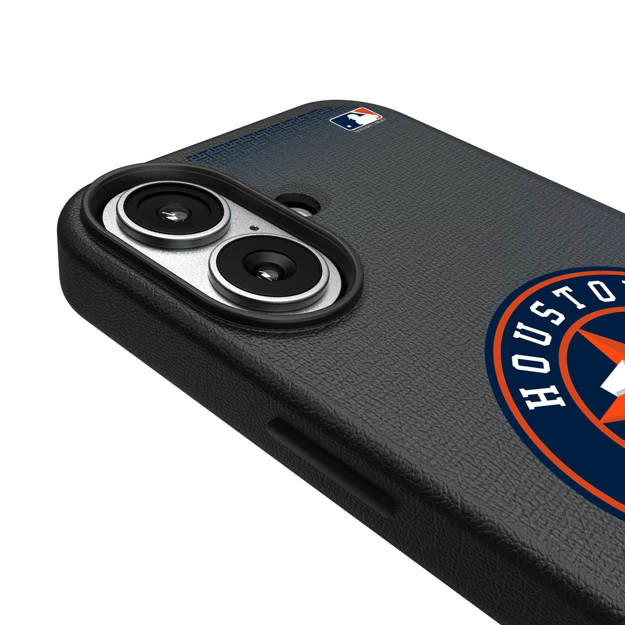 Houston Astros Linen iPhone MagSafe Compatible Phone Case for Apple iPhone - Detail#Device_iPhone 17