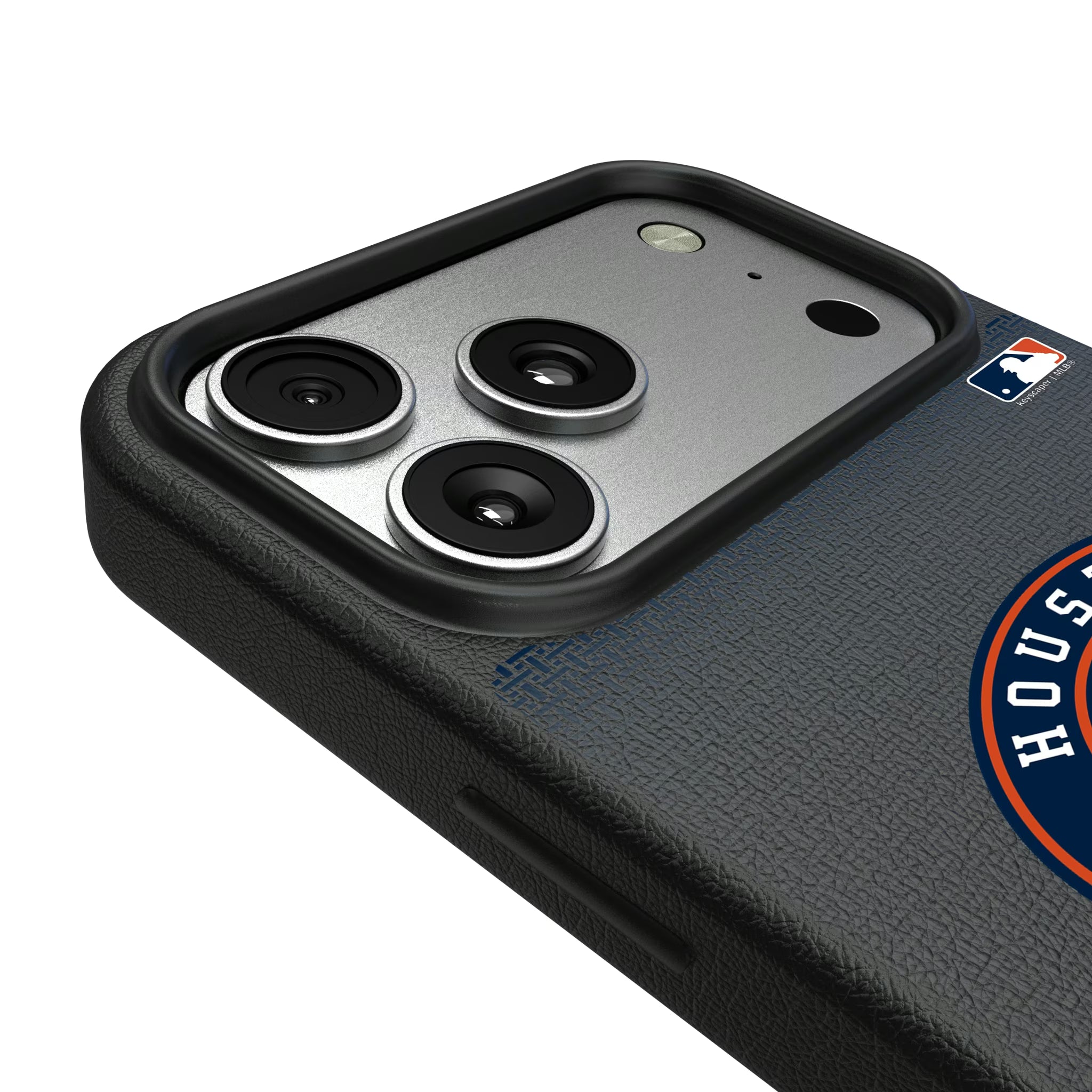Houston Astros Linen iPhone MagSafe Compatible Phone Case for Apple iPhone - Detail#Device_iPhone 17 Pro Max
