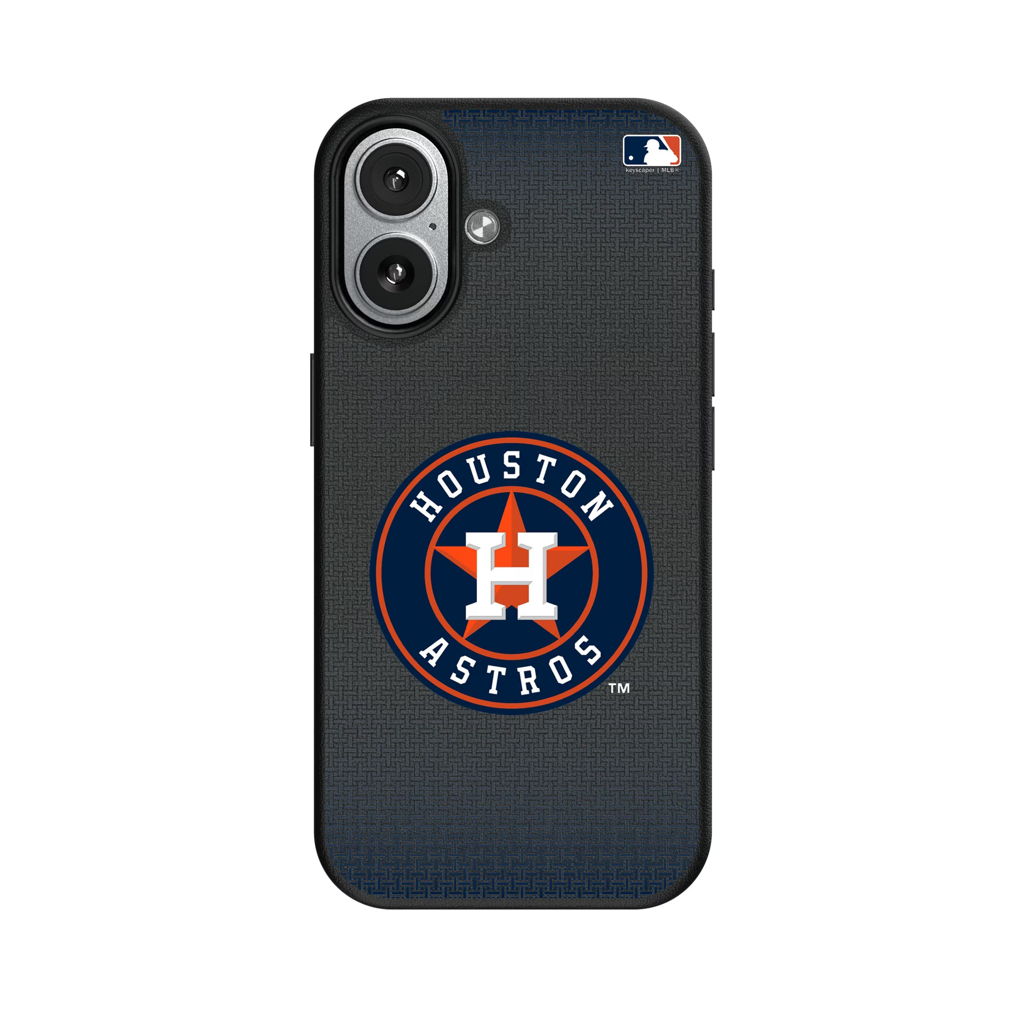 Houston Astros Linen iPhone MagSafe Compatible Phone Case for Apple iPhone#Device_iPhone 17