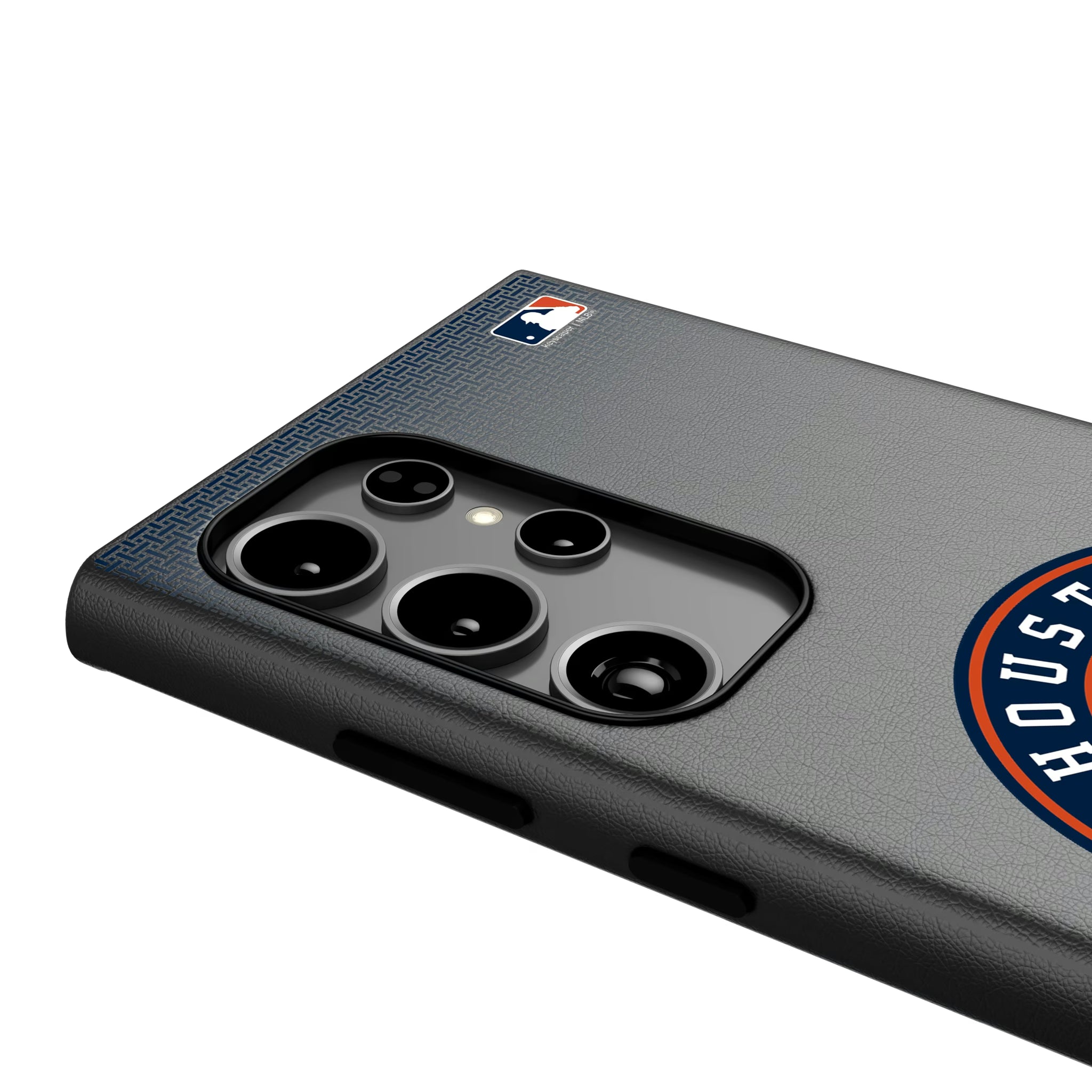 Houston Astros Linen Galaxy MagSafe Compatible Phone Case for Samsung Galaxy - Detail
