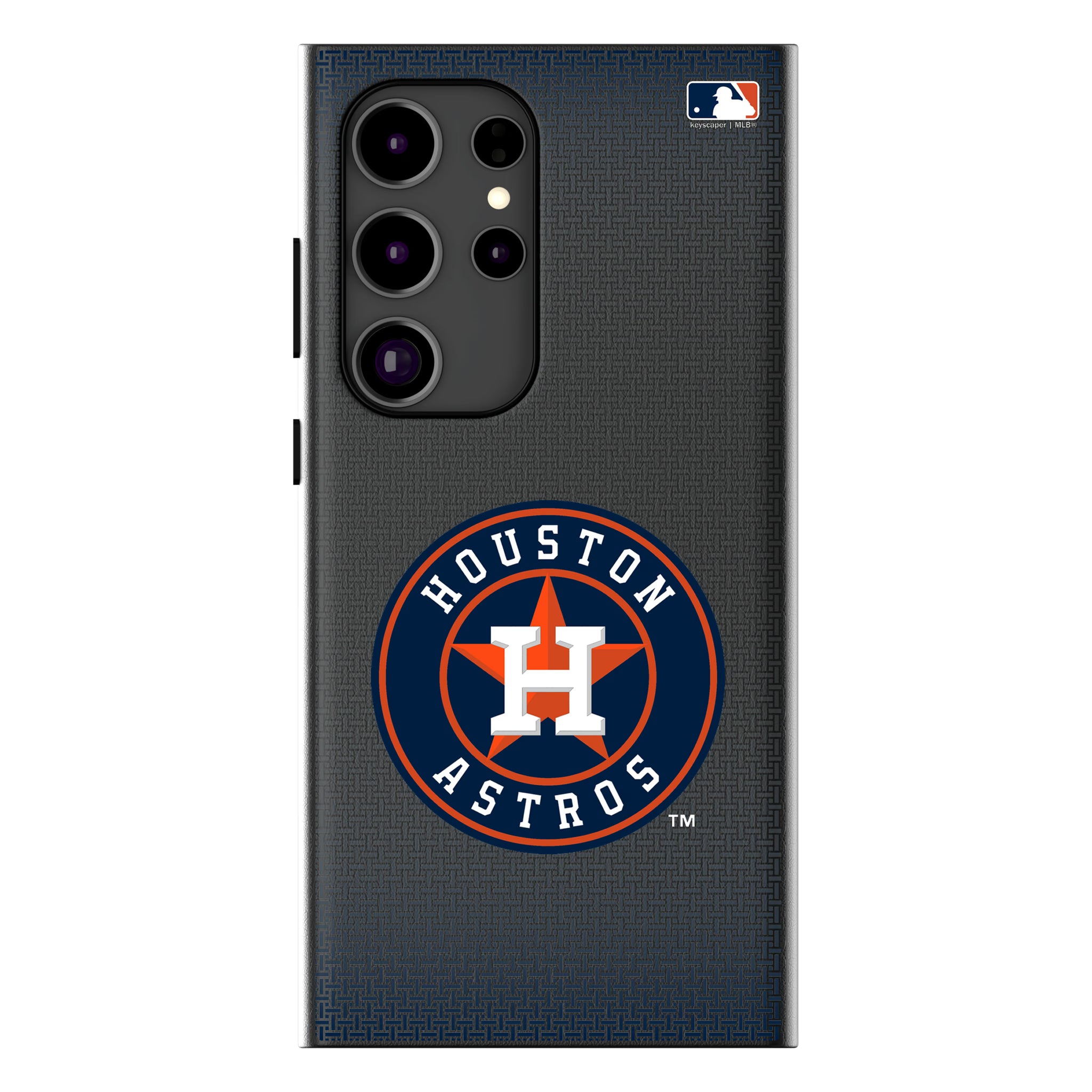 Houston Astros Linen Galaxy MagSafe Compatible Phone Case for Samsung Galaxy