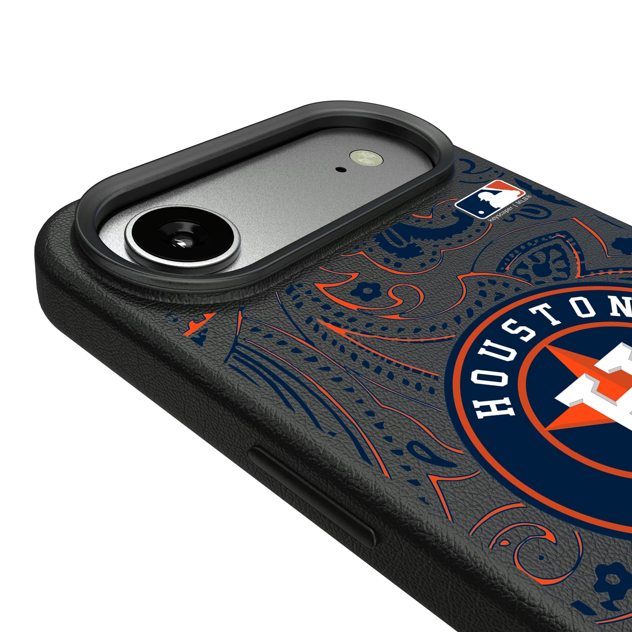Houston Astros Paisley iPhone MagSafe Compatible Phone Case for Apple iPhone - Detail#Device_iPhone Air