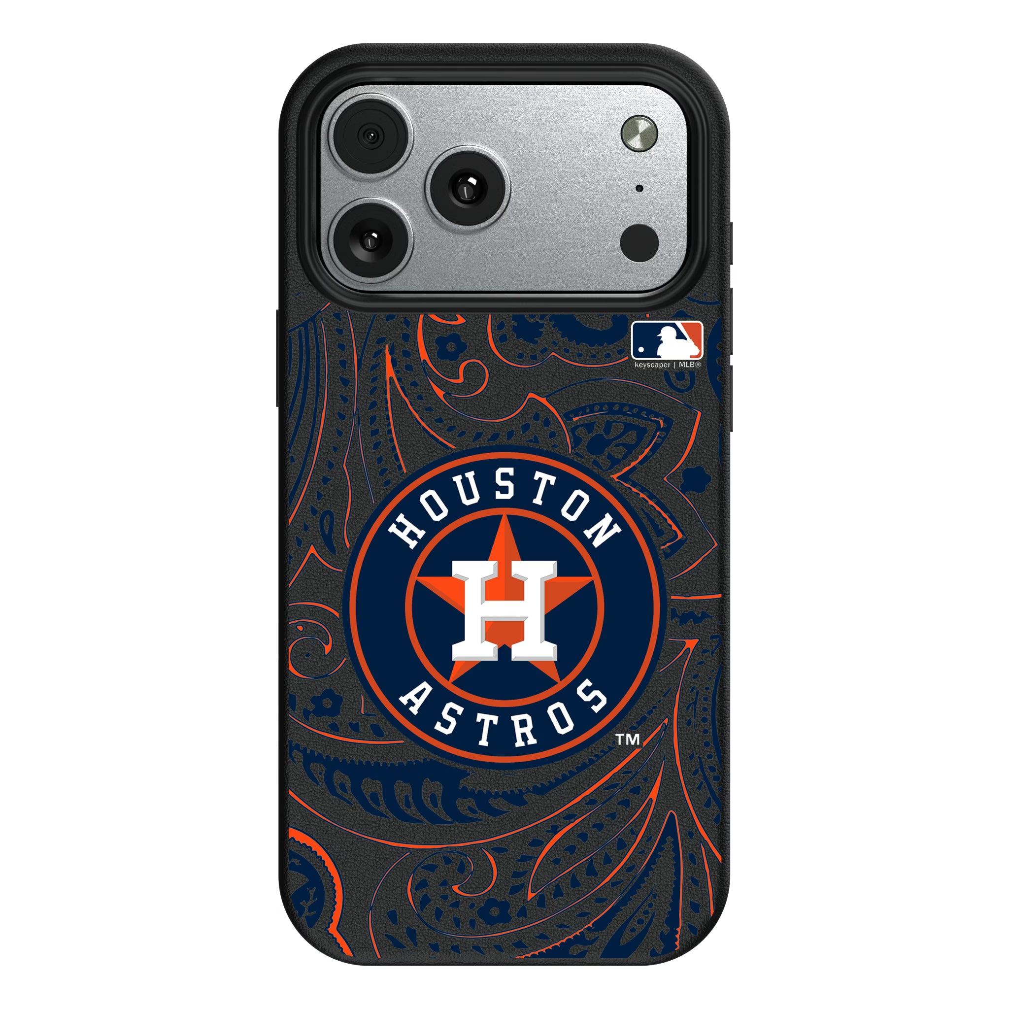 Houston Astros Paisley iPhone MagSafe Compatible Phone Case for Apple iPhone#Device_iPhone 17 Pro Max