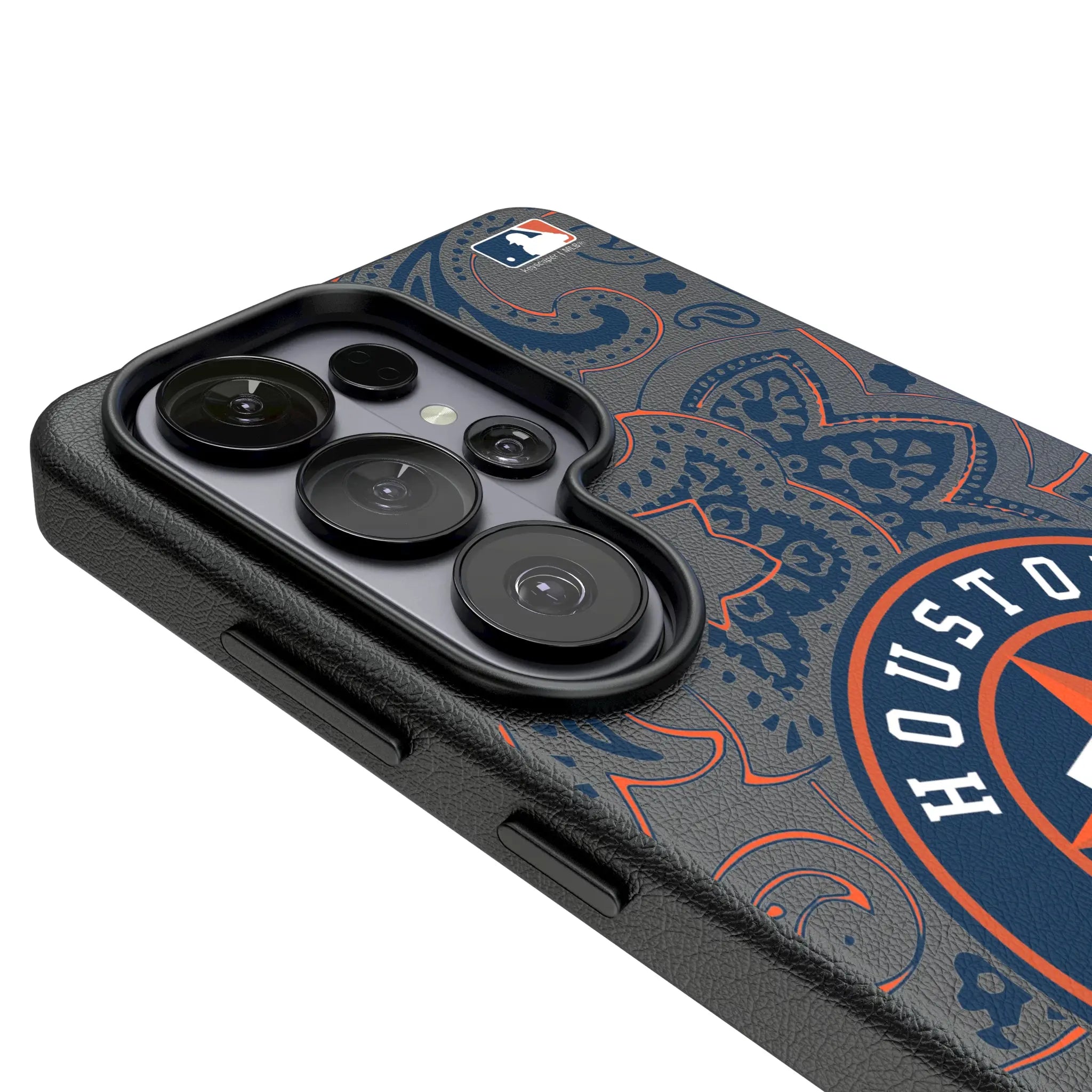 Houston Astros Paisley Galaxy MagSafe Compatible Phone Case for Samsung Galaxy - Detail#Device_Galaxy S26 Ultra