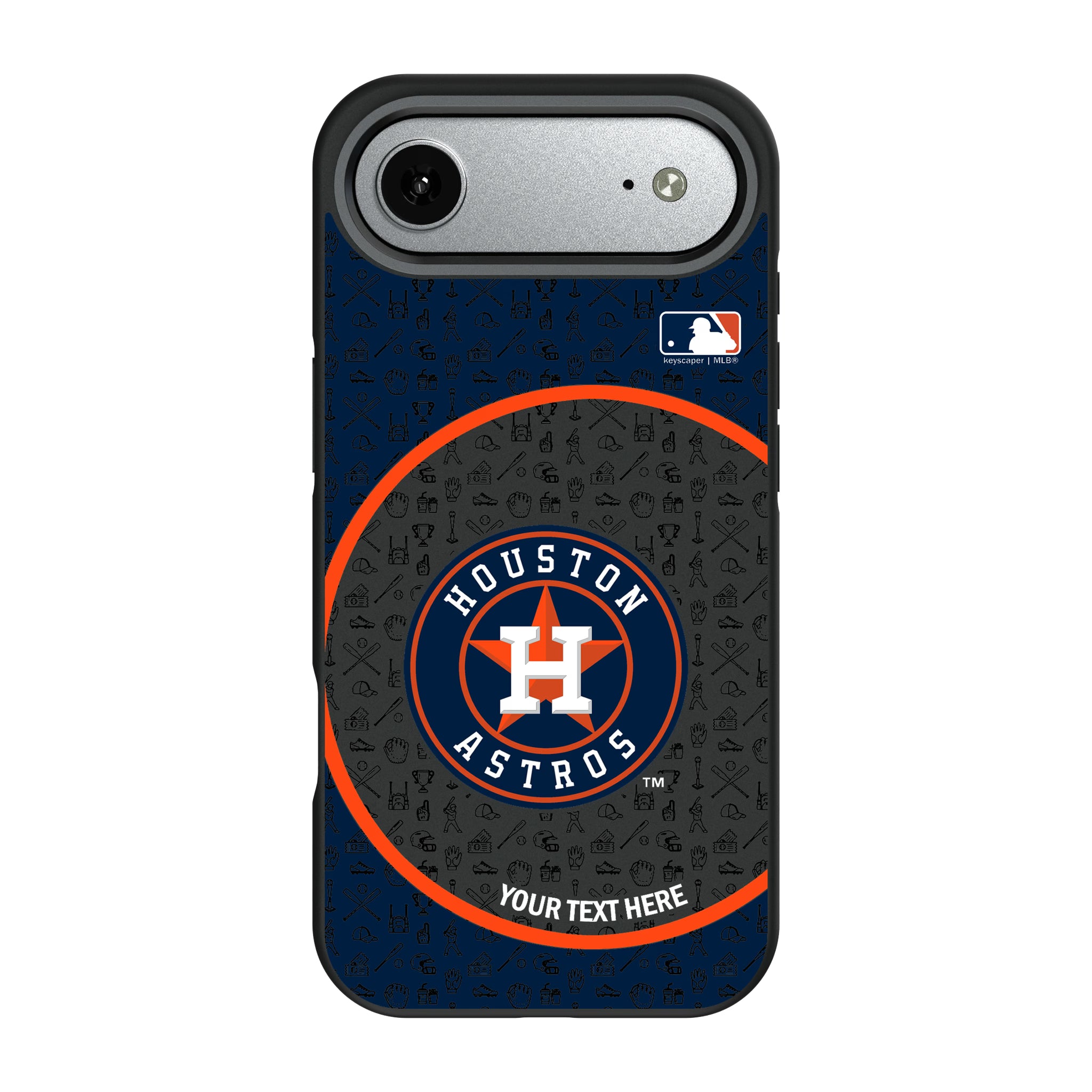 Houston Astros Personalized Circle iPhone Bump Phone Case for Apple iPhone#Device_iPhone Air