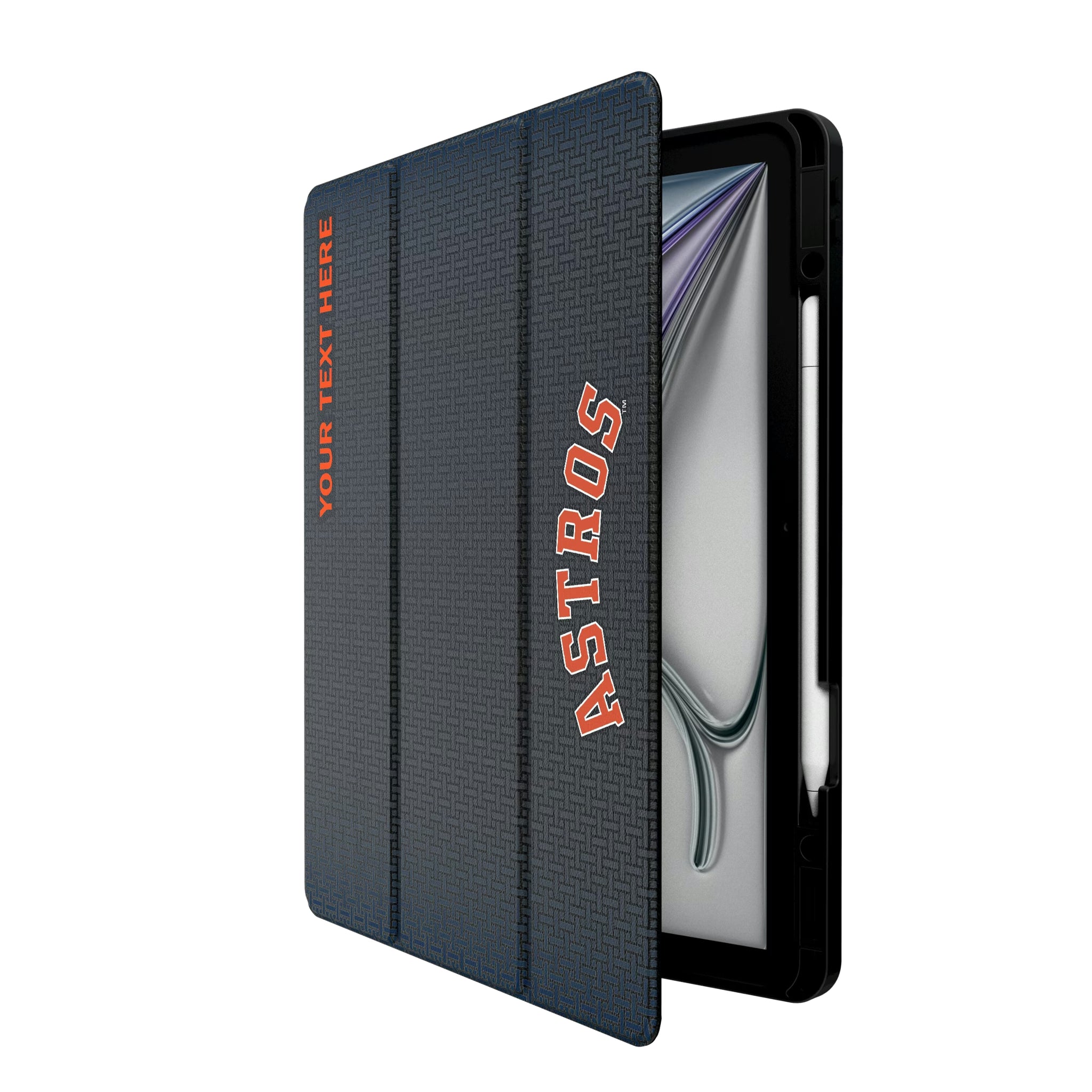 Houston Astros Personalized Linen iPad Tablet Case for Apple iPad