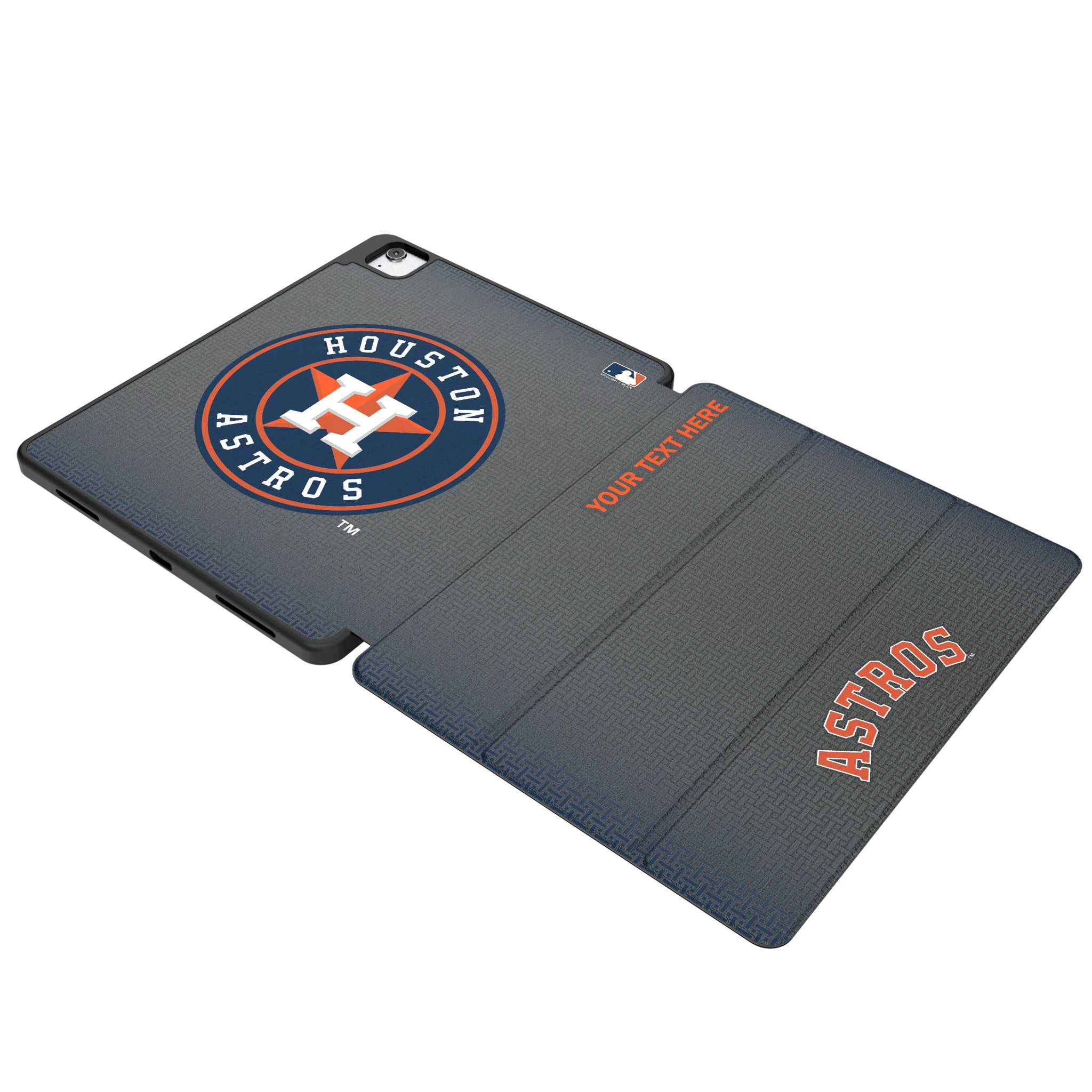 Houston Astros Personalized Linen iPad Tablet Case for Apple iPad