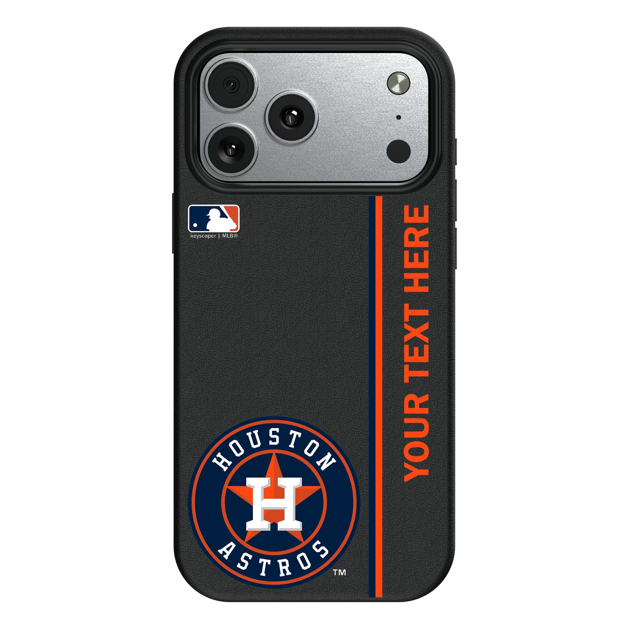 Houston Astros Personalized Sidebard iPhone MagSafe Compatible Phone Case for Apple iPhone#Device_iPhone 17 Pro Max
