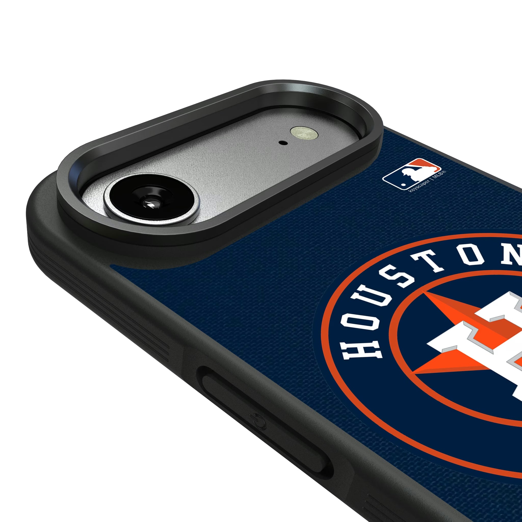 Houston Astros Personalized Stripe iPhone Bump Phone Case for Apple iPhone - Detail#Device_iPhone Air