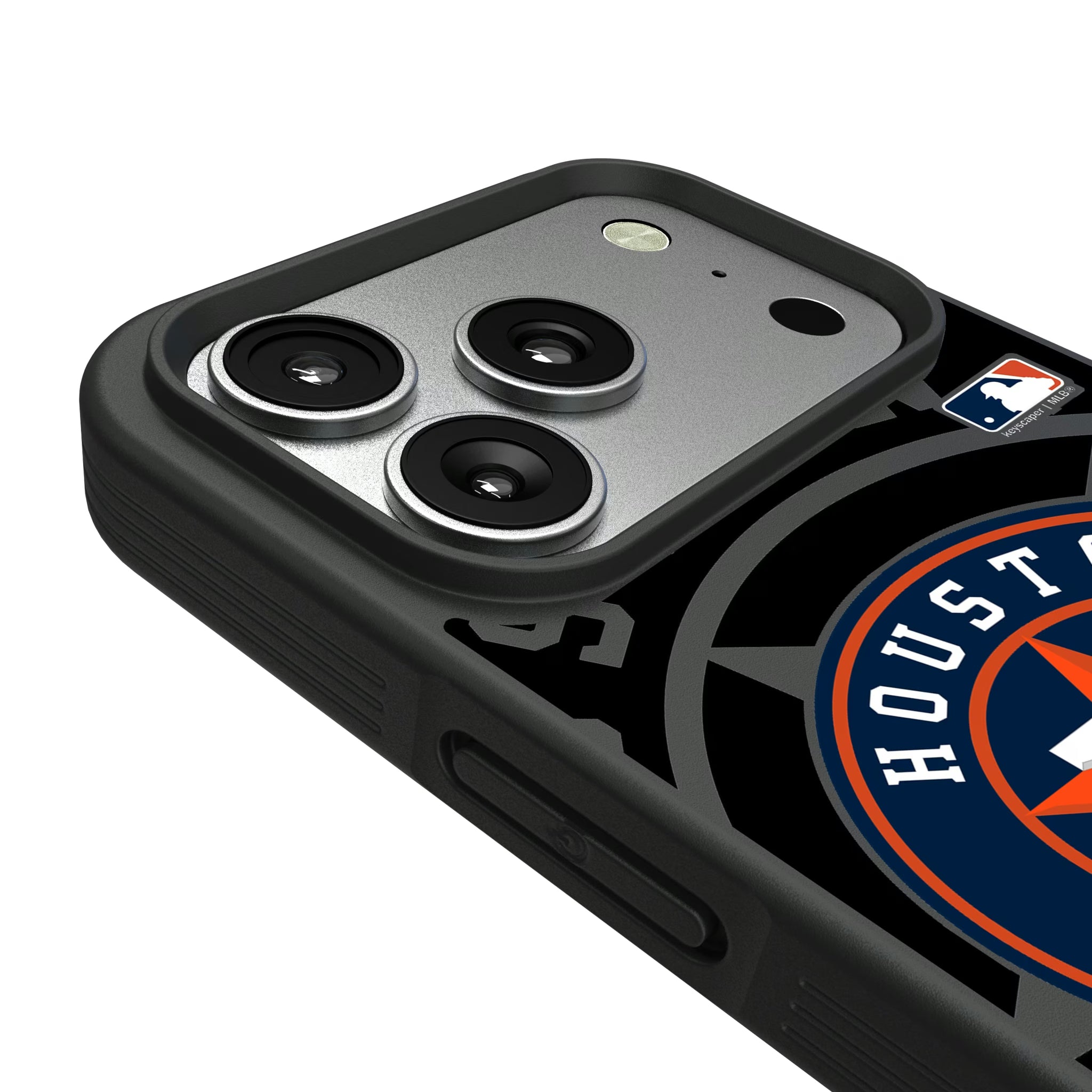 Houston Astros Personalized Tilt iPhone Bump Phone Case for Apple iPhone - Detail#Device_iPhone 17 Pro