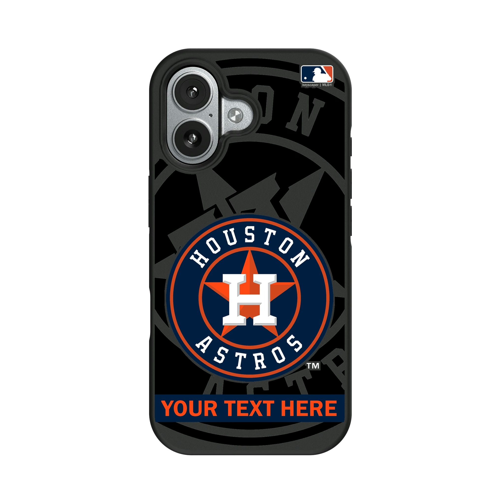 Houston Astros Personalized Tilt iPhone Bump Phone Case for Apple iPhone#Device_iPhone 17