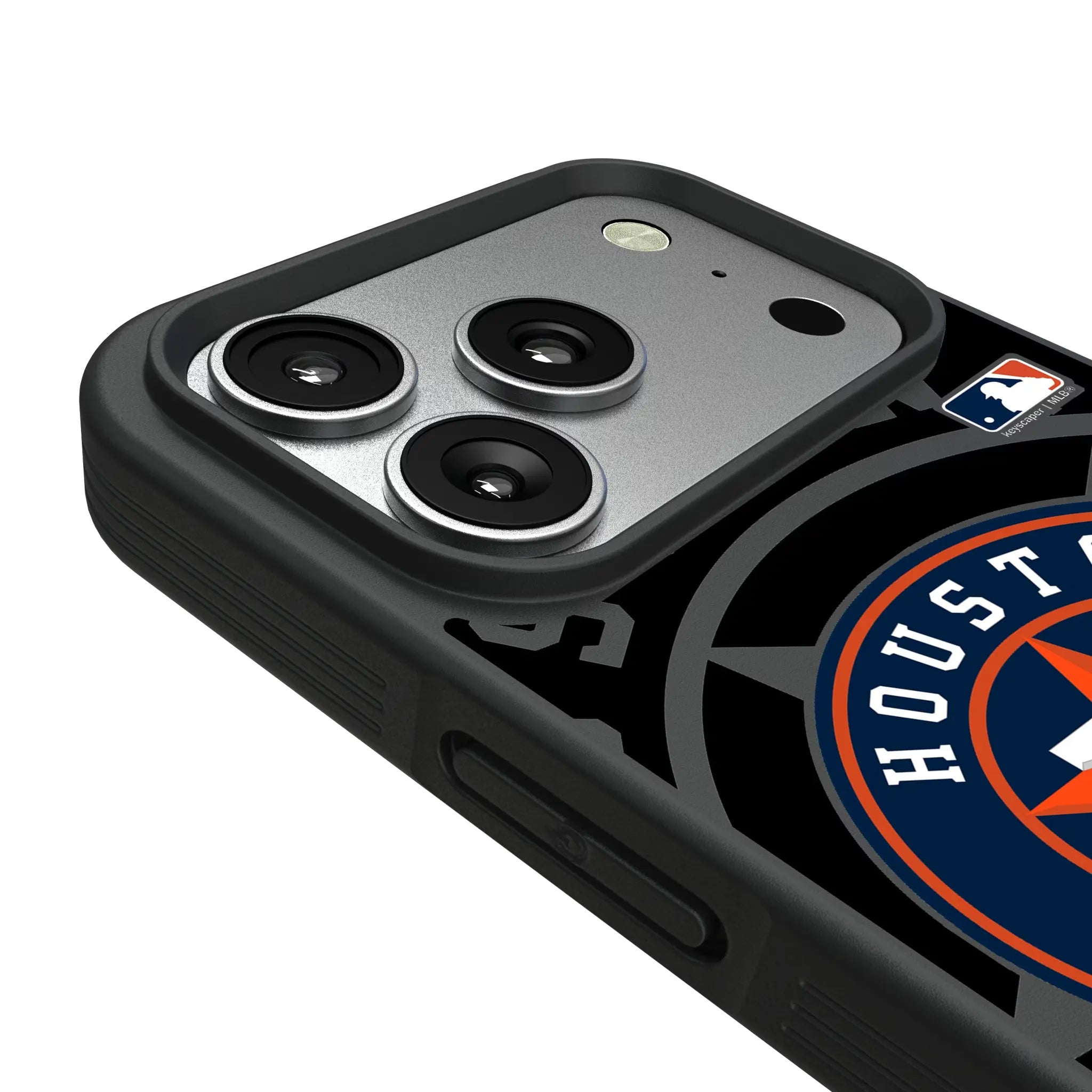 Houston Astros Personalized Tilt iPhone Bump Phone Case for Apple iPhone - Detail#Device_iPhone 17 Pro