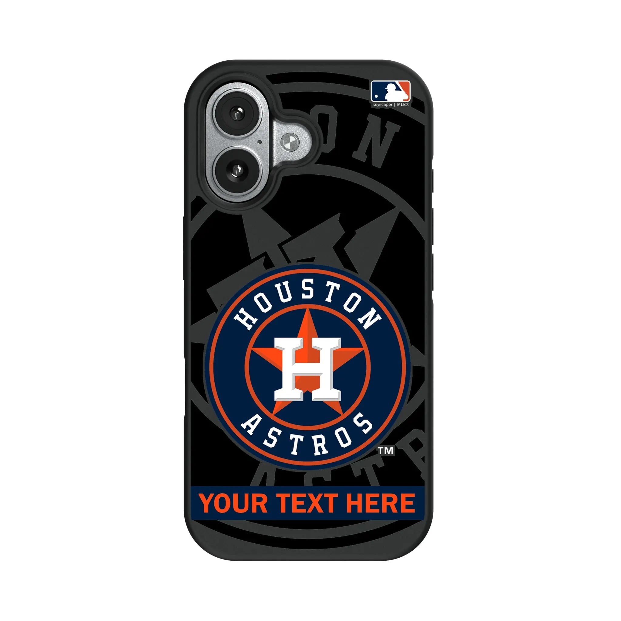 Houston Astros Personalized Tilt iPhone Bump Phone Case for Apple iPhone#Device_iPhone 17