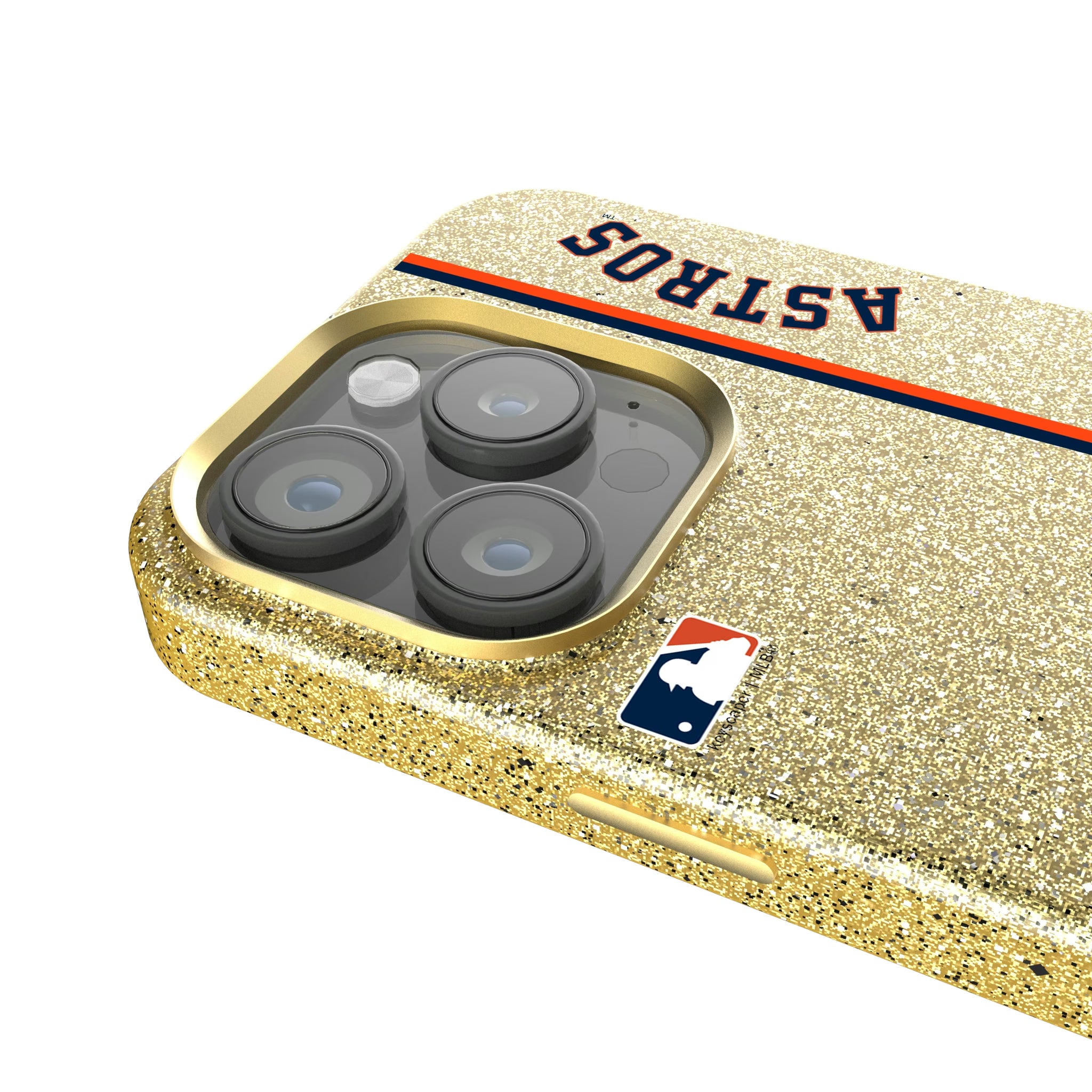 Houston Astros Sidebar iPhone Bling Phone Case for Apple iPhone - Detail